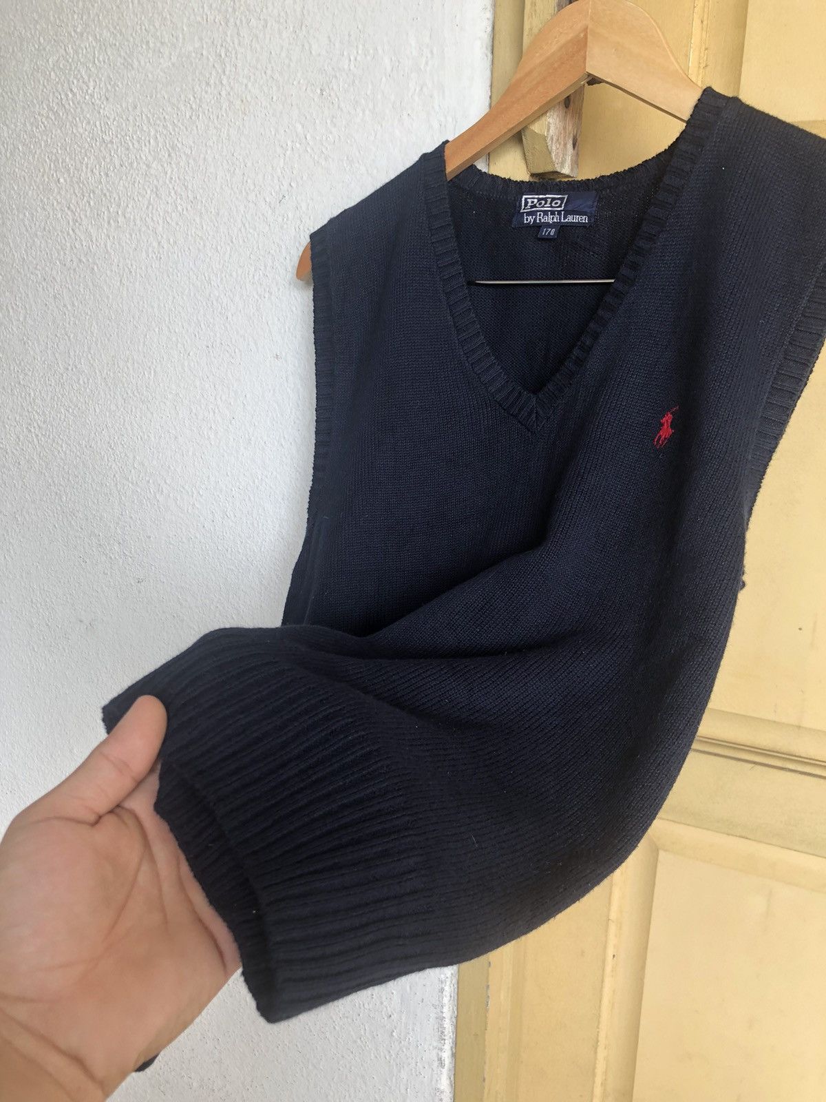 Polo Ralph Lauren Vintage Polo Ralph Lauren Small Pony Knit Vest Size US S / EU 44-46 / 1 - 8 Thumbnail