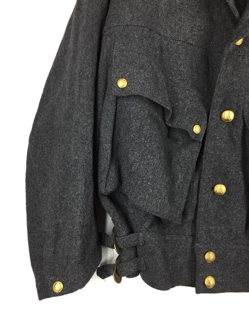 Yohji Yamamoto Iconic!!! 80s Yohji yamamoto Wool jacket Size US L / EU 52-54 / 3 - 8 Thumbnail