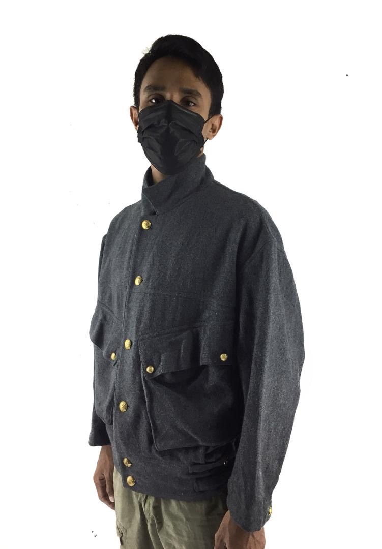 Yohji Yamamoto Iconic!!! 80s Yohji yamamoto Wool jacket Size US L / EU 52-54 / 3 - 16 Thumbnail