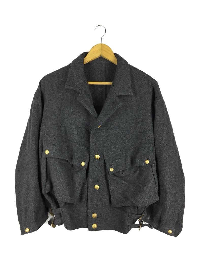 Yohji Yamamoto Iconic!!! 80s Yohji yamamoto Wool jacket Size US L / EU 52-54 / 3 - 4 Thumbnail