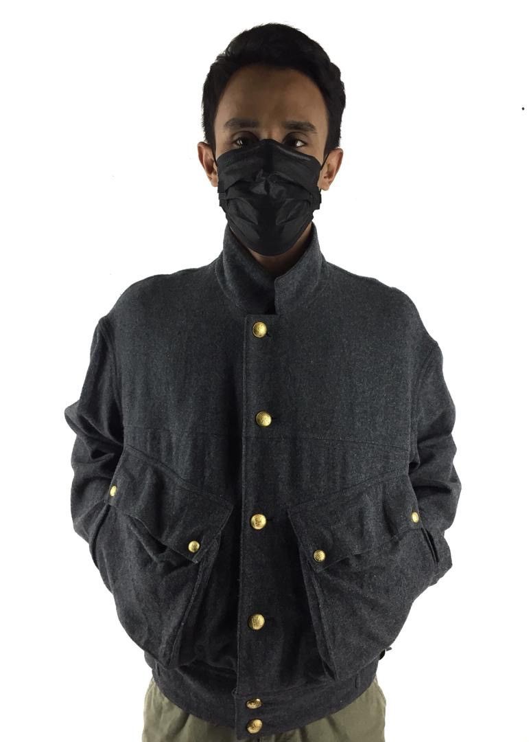 Yohji Yamamoto Iconic!!! 80s Yohji yamamoto Wool jacket Size US L / EU 52-54 / 3 - 11 Thumbnail