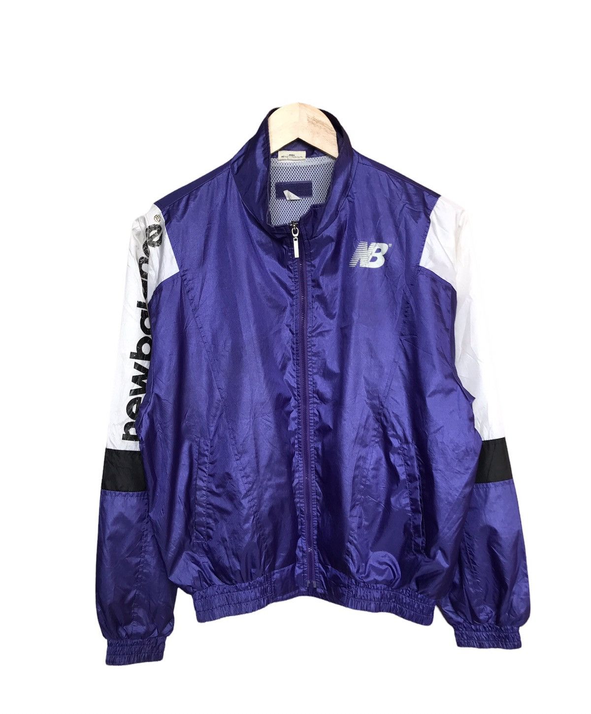 Vintage New Balance Winbreaker Bomber Jacket