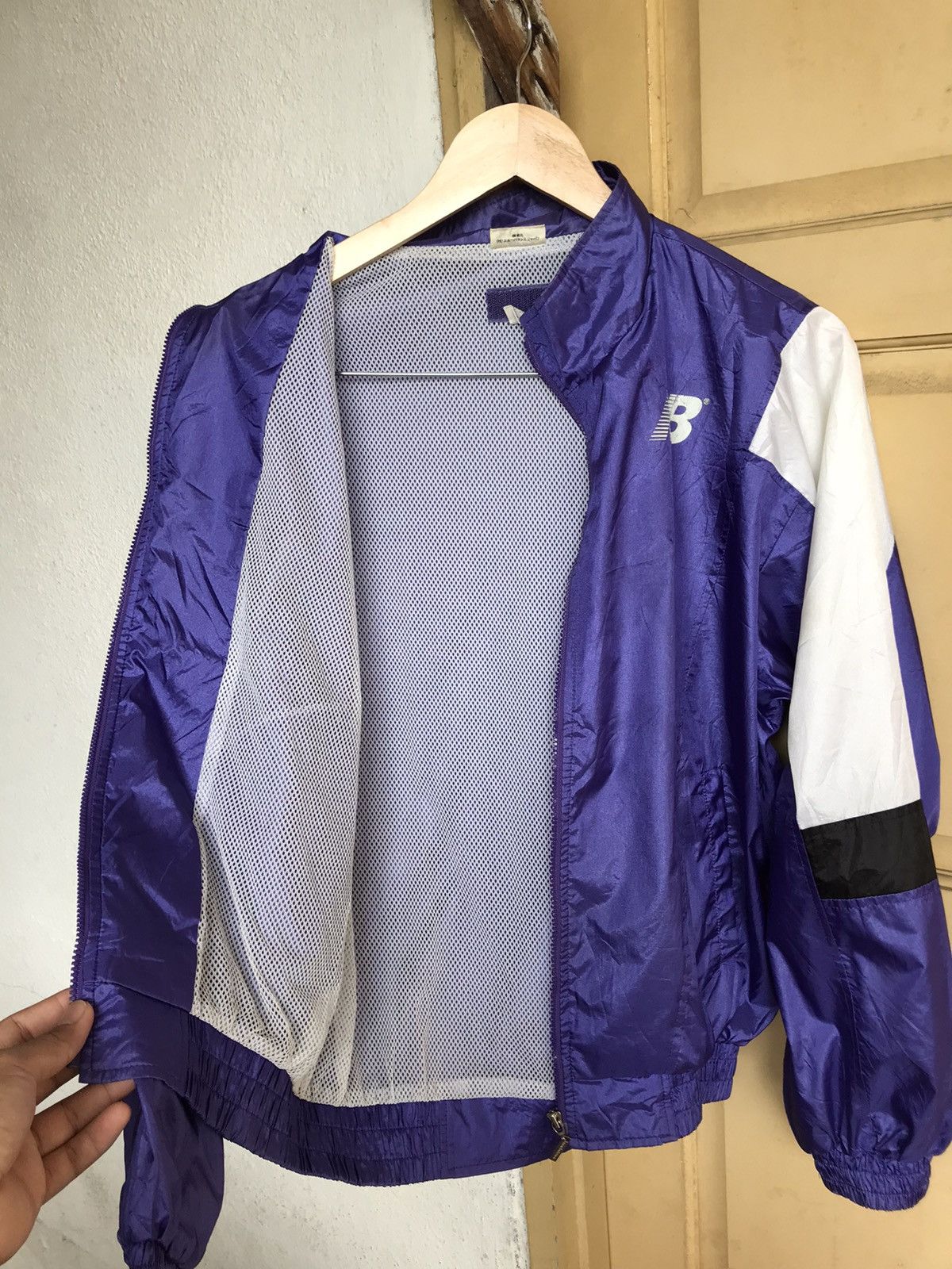 New Balance Vintage New Balance Winbreaker Bomber Jacket Size US S / EU 44-46 / 1 - 13 Thumbnail
