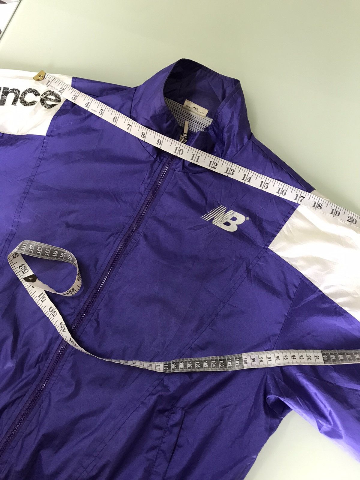 New Balance Vintage New Balance Winbreaker Bomber Jacket Size US S / EU 44-46 / 1 - 24 Thumbnail