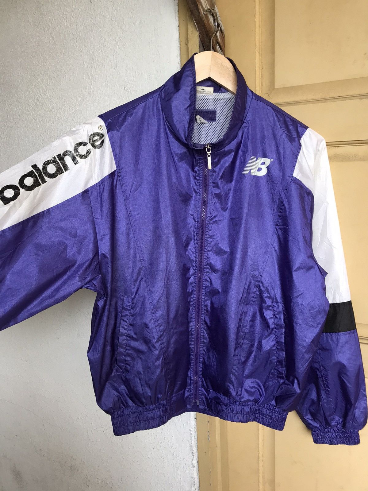 New Balance Vintage New Balance Winbreaker Bomber Jacket Size US S / EU 44-46 / 1 - 10 Thumbnail