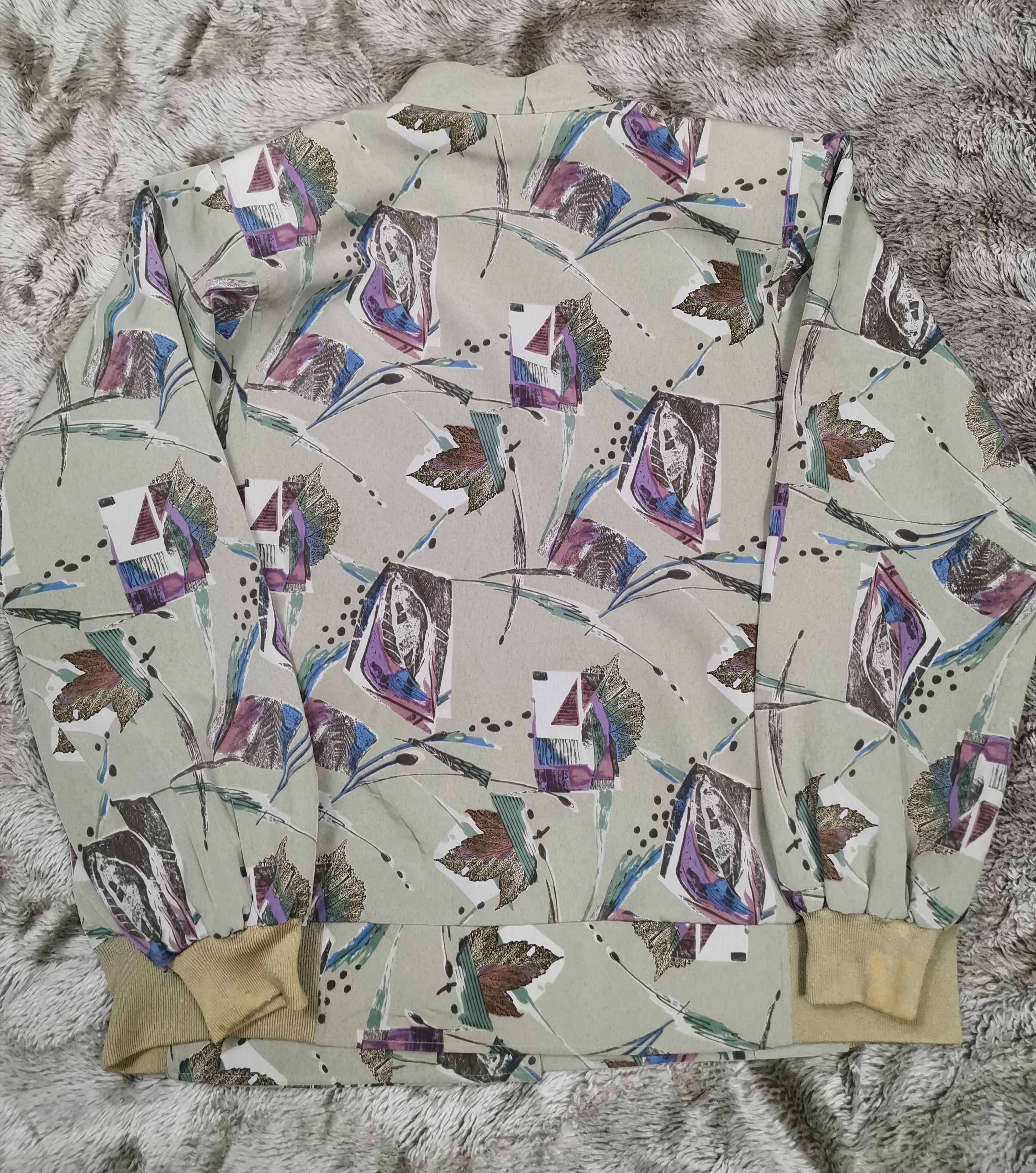 Japanese Brand Vintage Japanese Brand Fullprint Floral Jacket Size US L / EU 52-54 / 3 - 2 Thumbnail