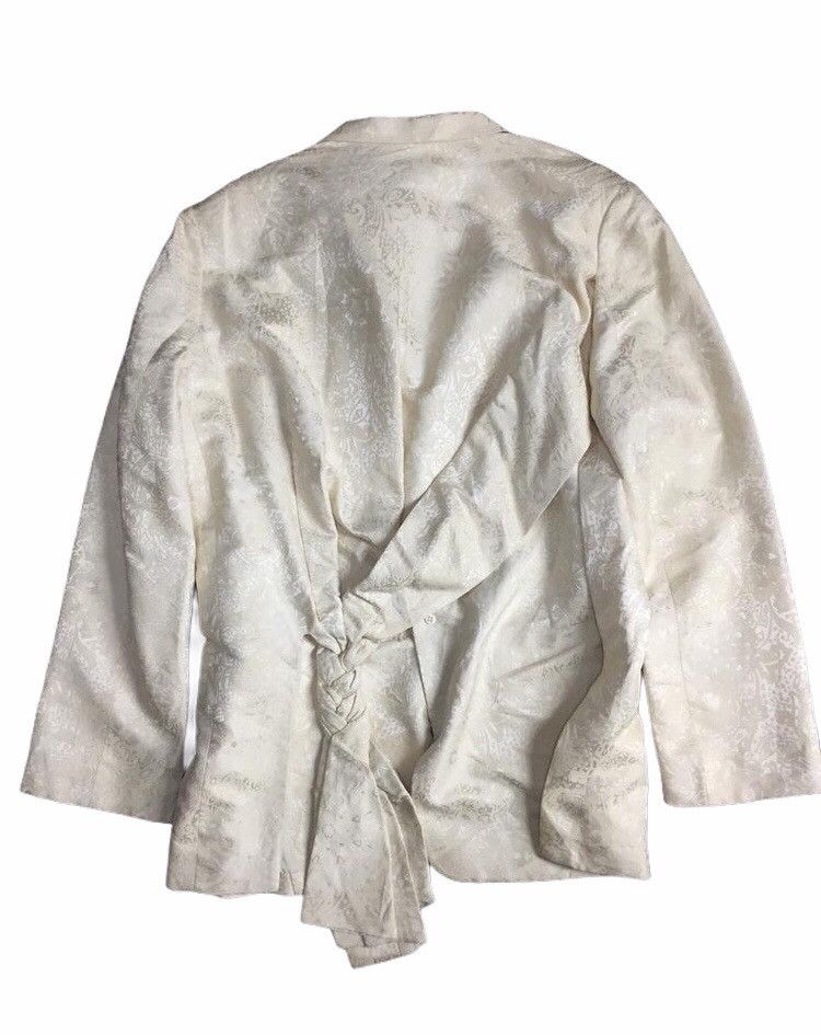 Yohji Yamamoto RARE!!Yohji Yamamoto Silk Abstract jacket Size US L / EU 52-54 / 3 - 1 Thumbnail