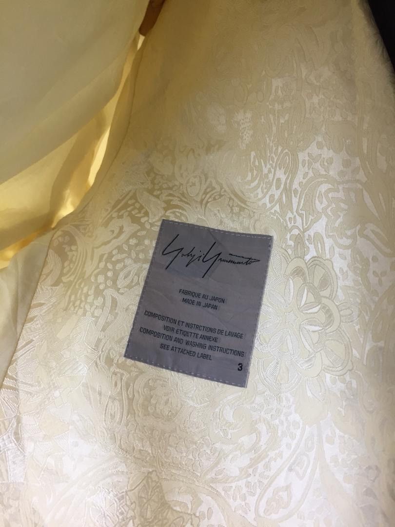 Yohji Yamamoto RARE!!Yohji Yamamoto Silk Abstract jacket Size US L / EU 52-54 / 3 - 13 Thumbnail