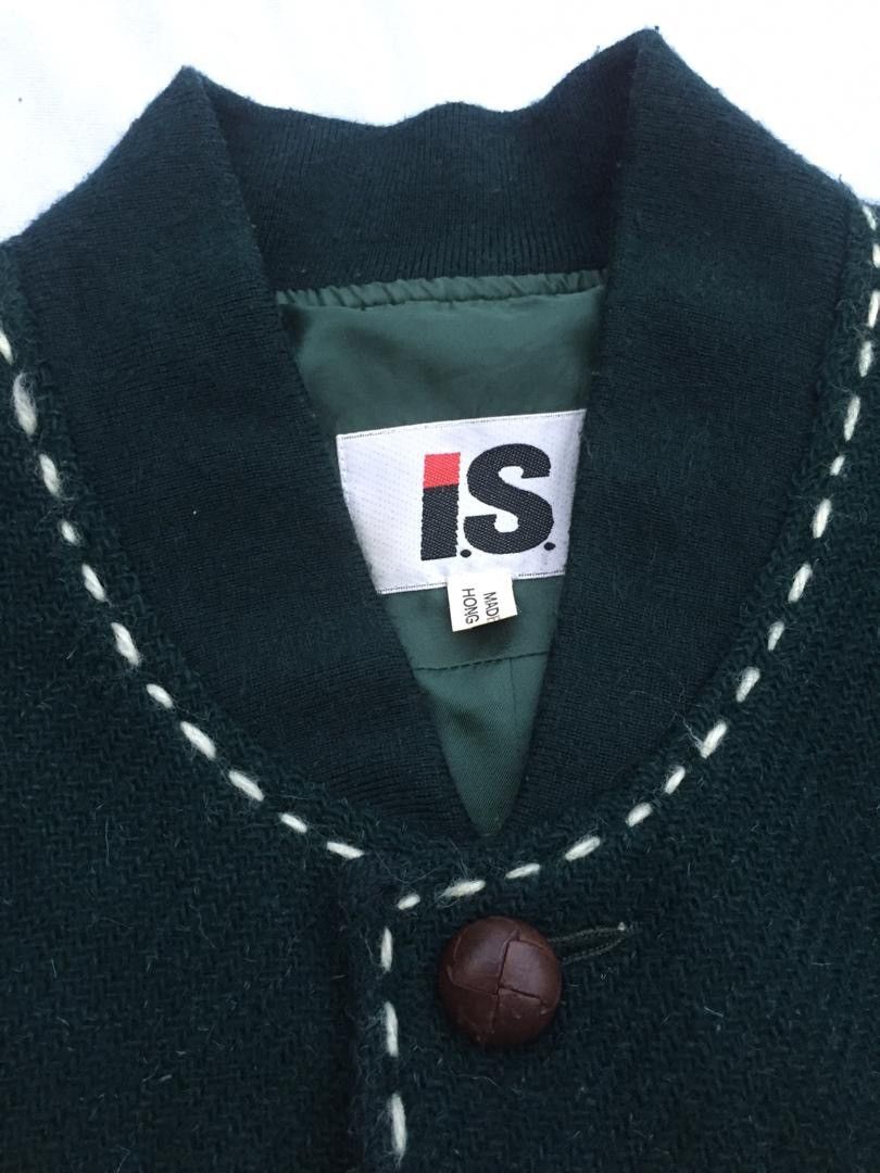 Issey Miyake ISSEY MIYAKE WOOL BOMBER JACKET Size US M / EU 48-50 / 2 - 10 Thumbnail