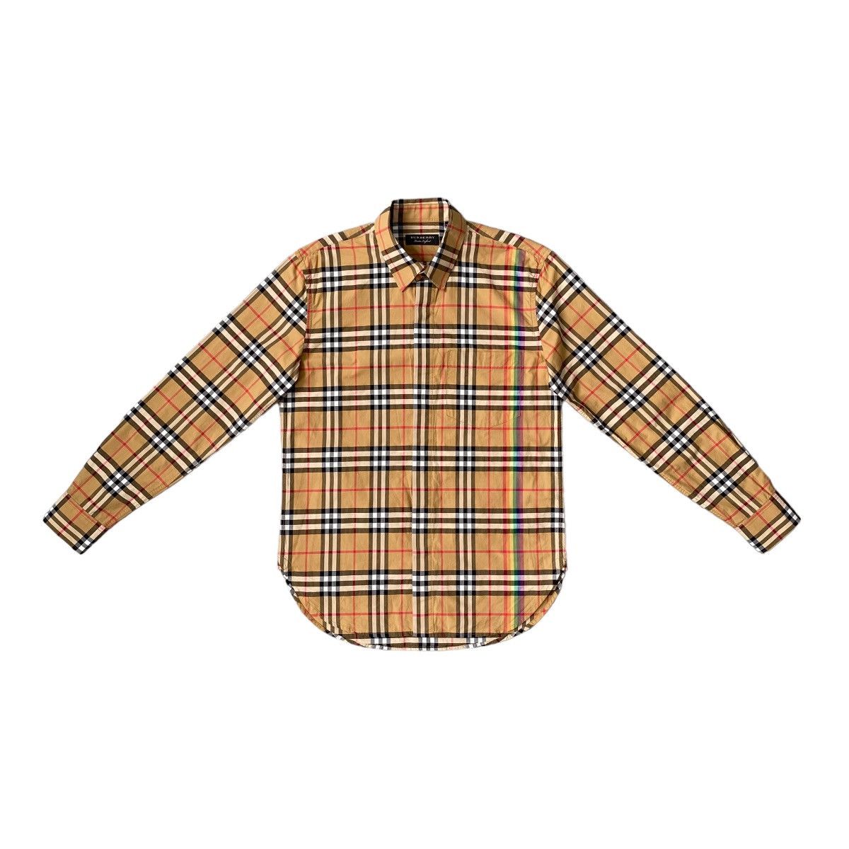 Rainbow best sale burberry shirt