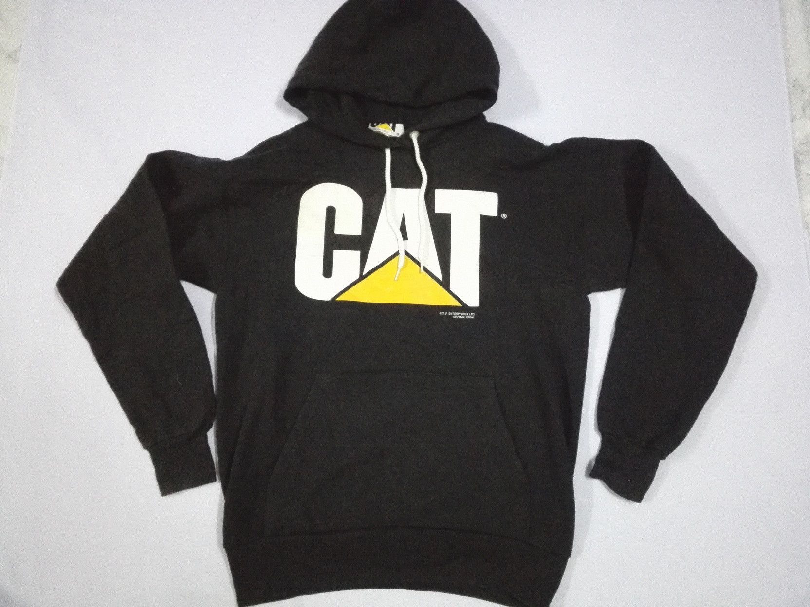 Caterpillar × Vintage Rare VINTAGE 90s CATERPILLAR 50/50 HOODIE Size US M / EU 48-50 / 2 - 1 Thumbnail