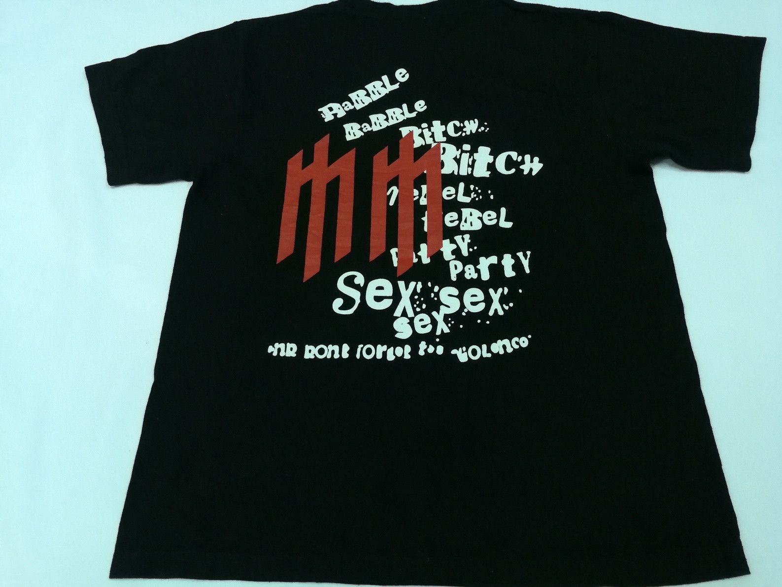 Band Tees MARILYN MANSON MM Tee Vintage Y2k Promo Concert Rock Gothic Size US S / EU 44-46 / 1 - 1 Thumbnail