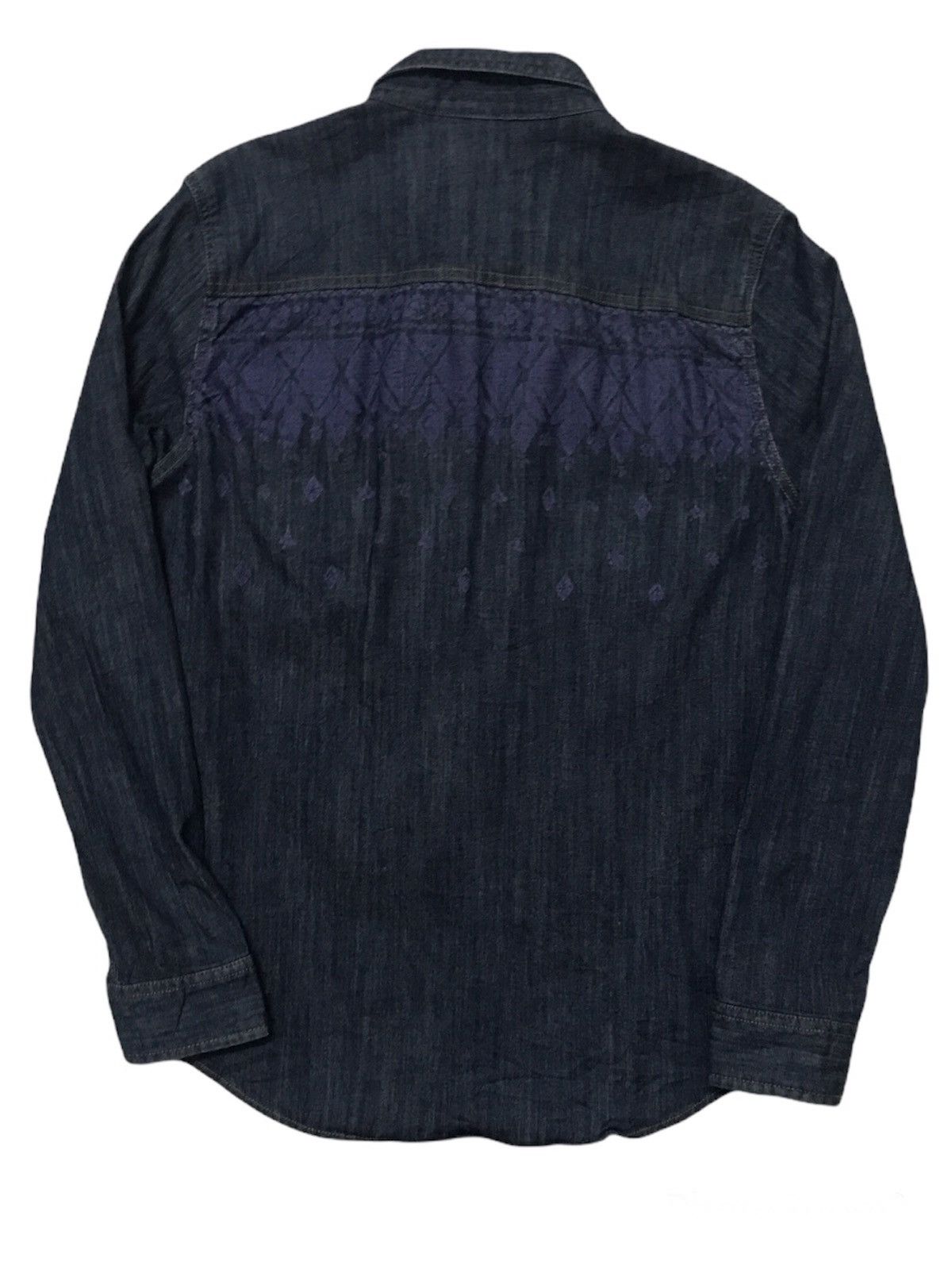 Japan Blue × Japanese Brand × Native Titicaca Double Chest Pocket Light Denim Shirt Size US L / EU 52-54 / 3 - 2 Thumbnail