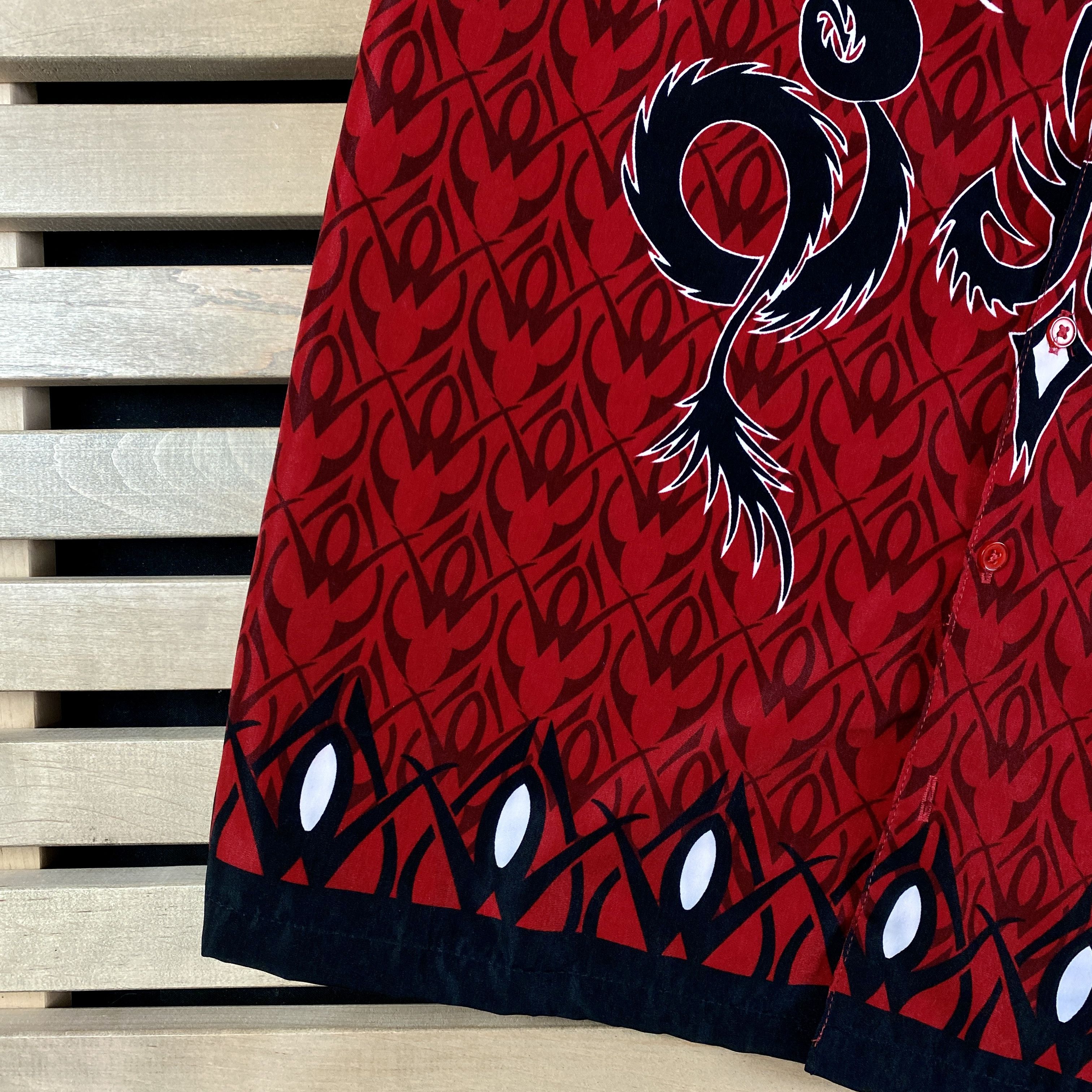 Other Short Sleeve Crazy Hawaiian Shirts Dagon Size XXL Polyester Size US XXL / EU 58 / 5 - 3 Thumbnail