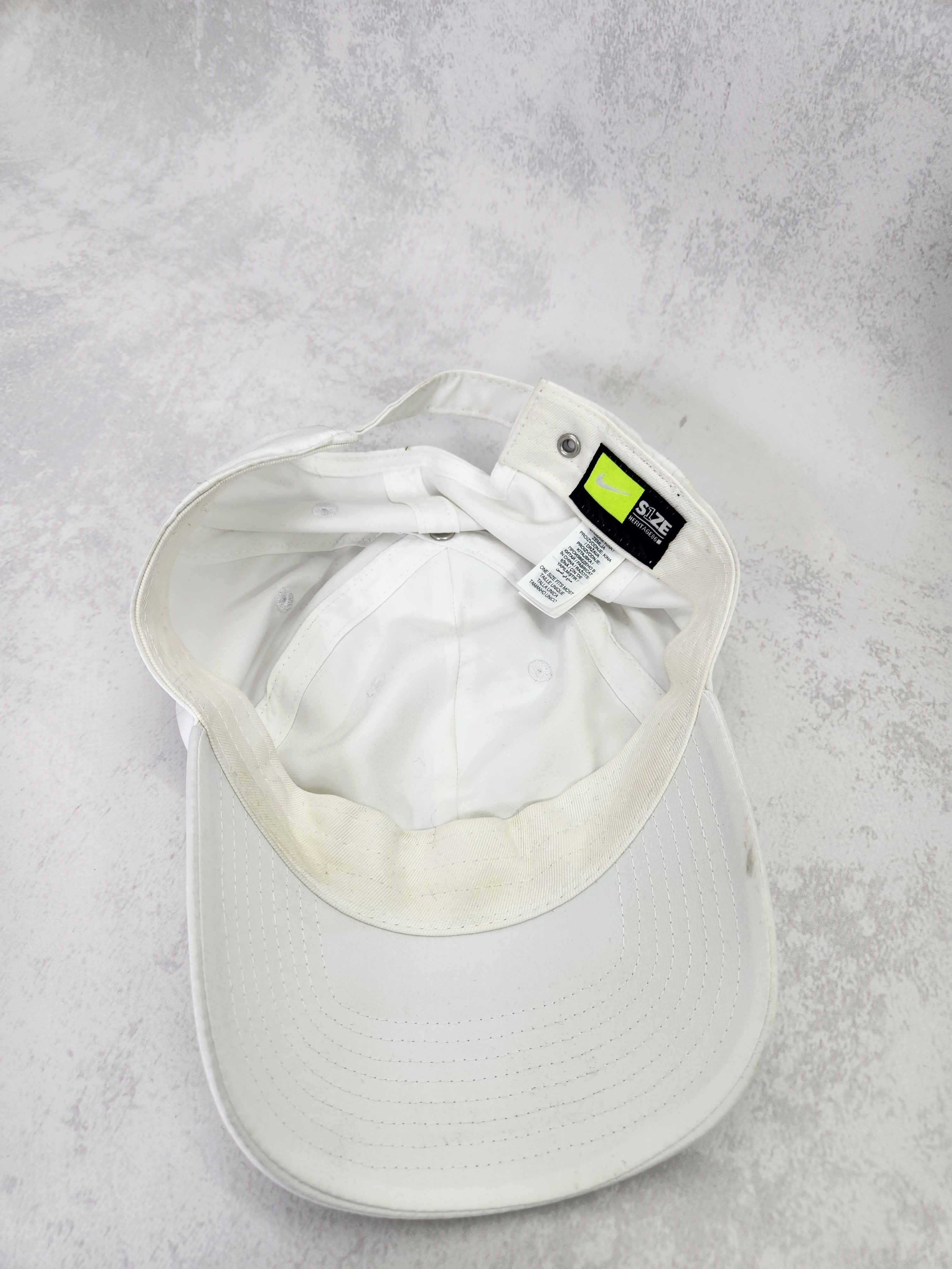Nike Nike y2k metal logo white cap Size ONE SIZE - 3 Thumbnail