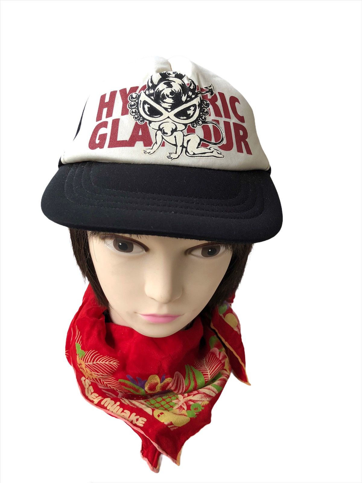 Hysteric Glamour GRAIL🔥Hysteric Glamour ™️ Logo Trucker Mesh Cap Hat Size ONE SIZE - 3 Thumbnail
