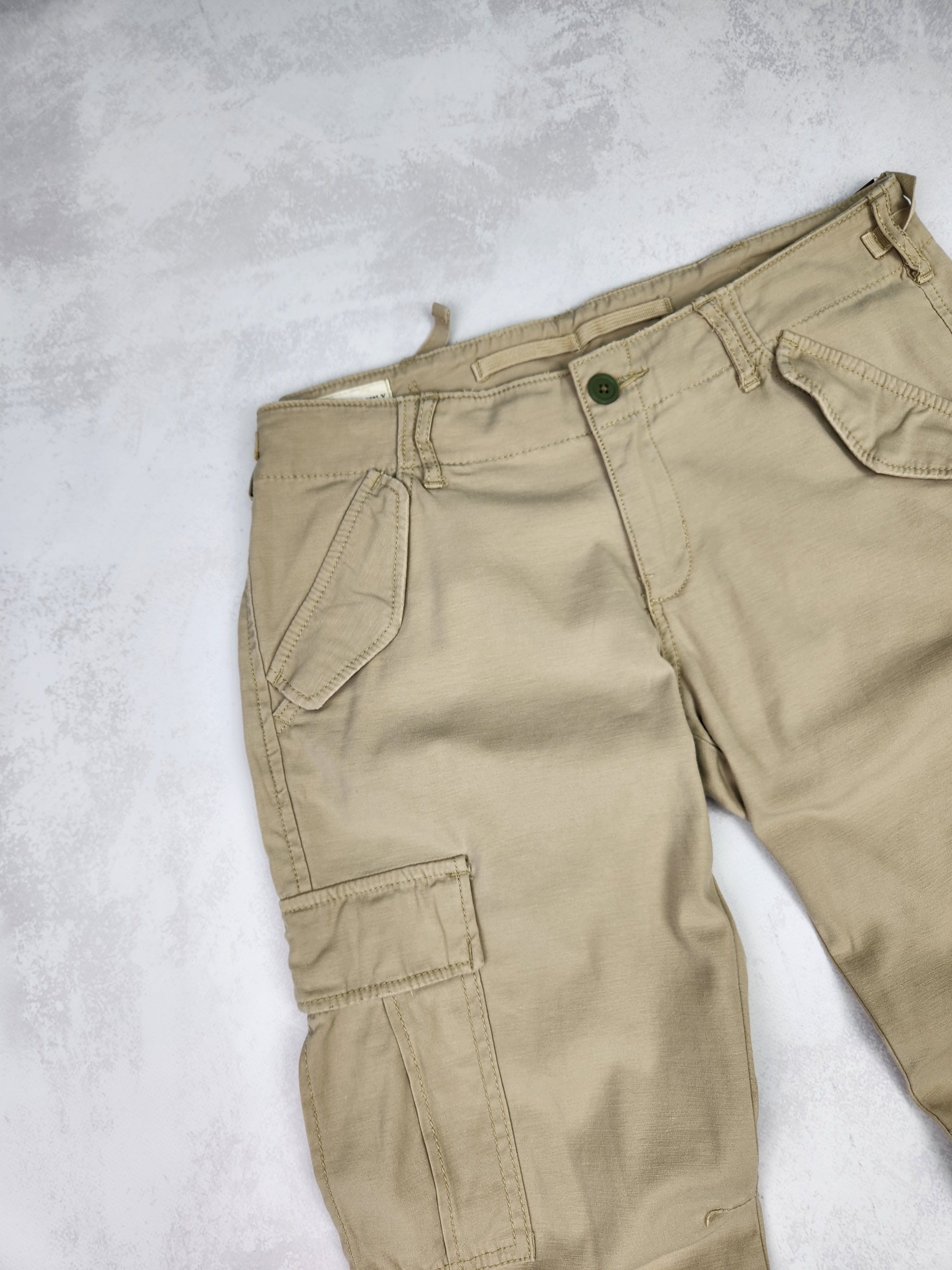 Denim & Supply Ralph Lauren × Polo Ralph Lauren × Vintage Vintage polo ralph Lauren denim and supply cargo pants Size US 29 - 2 Thumbnail