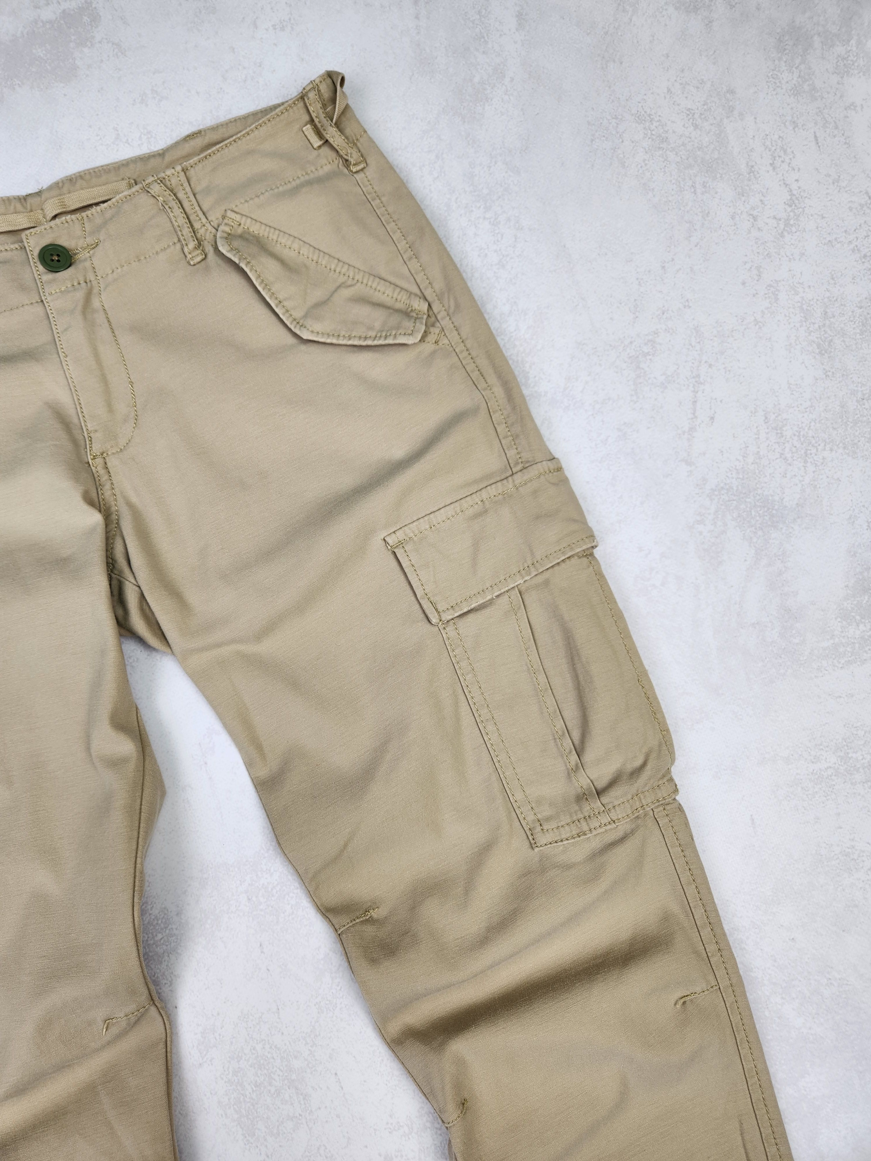 Denim & Supply Ralph Lauren × Polo Ralph Lauren × Vintage Vintage polo ralph Lauren denim and supply cargo pants Size US 29 - 3 Thumbnail