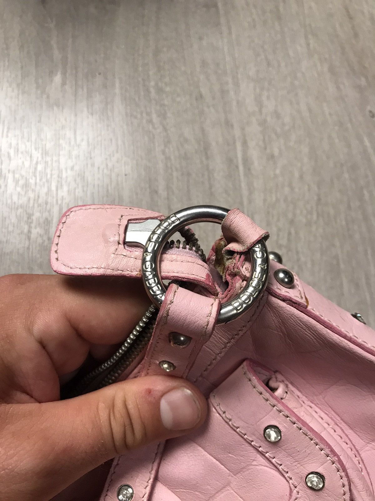 Dolce & Gabbana × Vintage Dolce & Gabbana Pink bag Size ONE SIZE - 12 Thumbnail