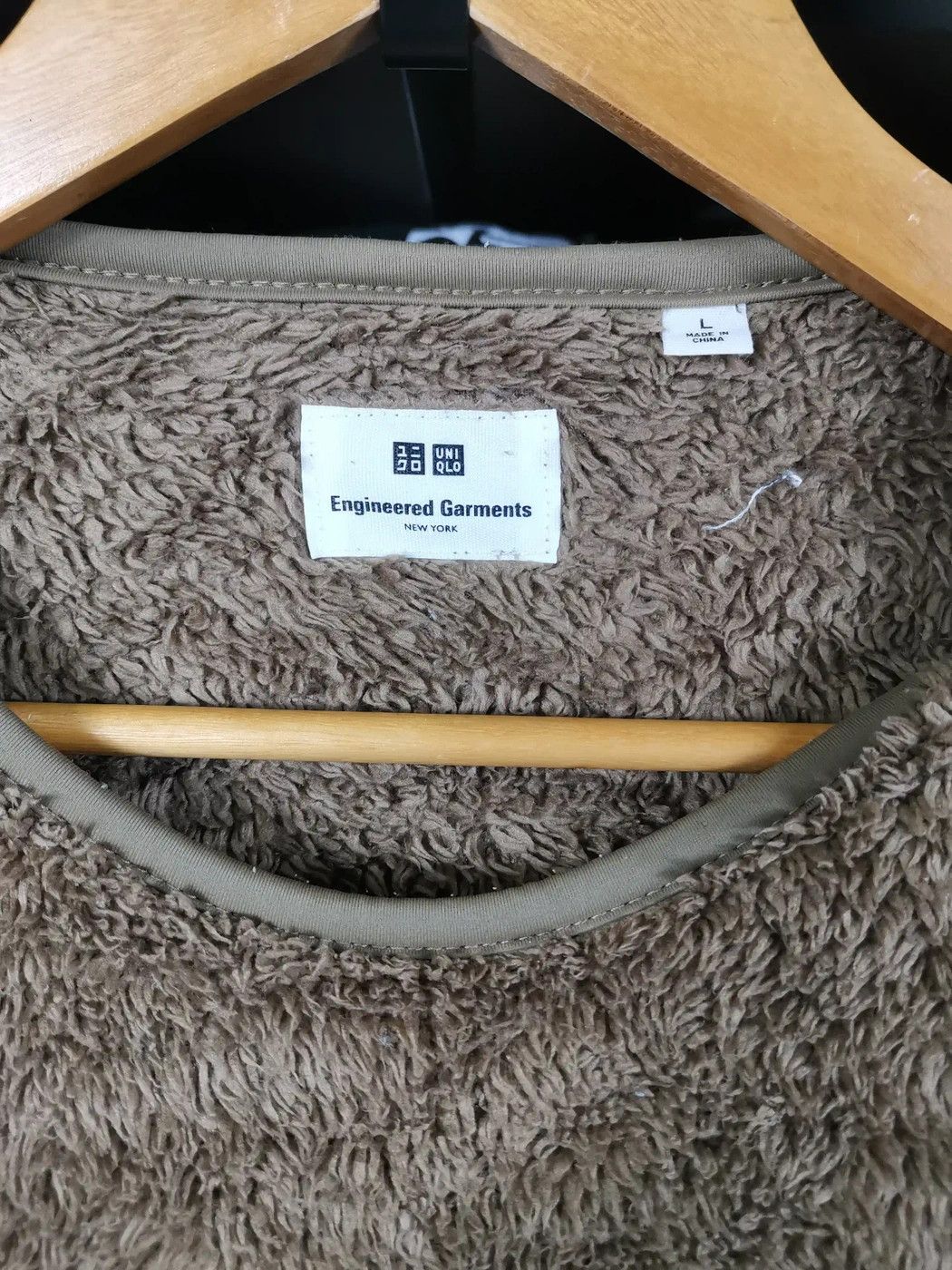 Engineered Garments Uniqlo Engineered Garment Fleece Sweater Size US L / EU 52-54 / 3 - 4 Thumbnail