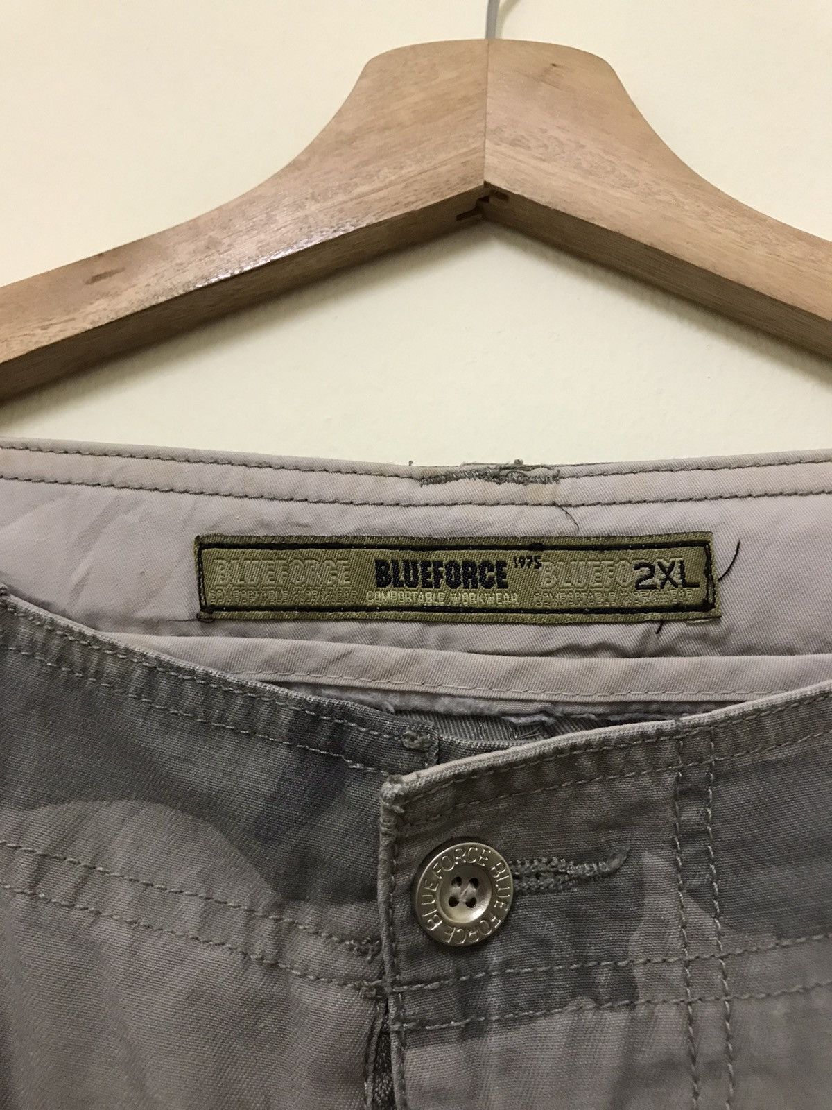 Japanese Brand Japanese Blue Force Cargo Pants Multipocket Size US 36 / EU 52 - 14 Thumbnail