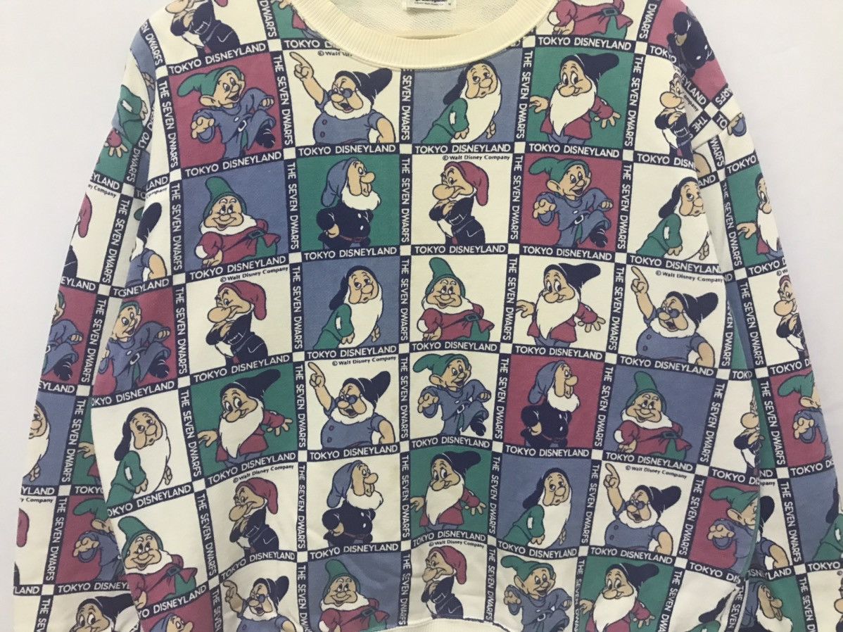 Cartoon Network × Disney Vintage Tokyo Disneyland Full Print The Seven Dwarfs Size US M / EU 48-50 / 2 - 3 Thumbnail