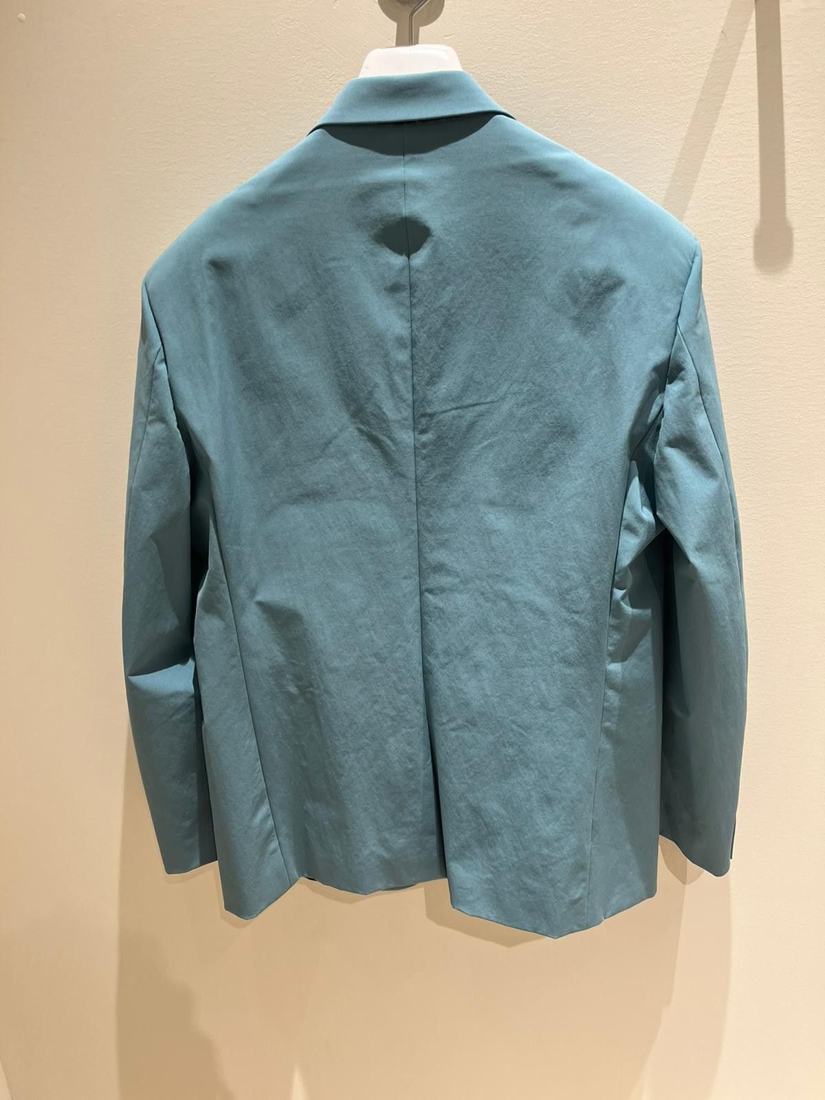 Bottega Veneta Blazer Stretch Nylon Canvas Jacket in Strom Size US M / EU 48-50 / 2 - 8 Thumbnail