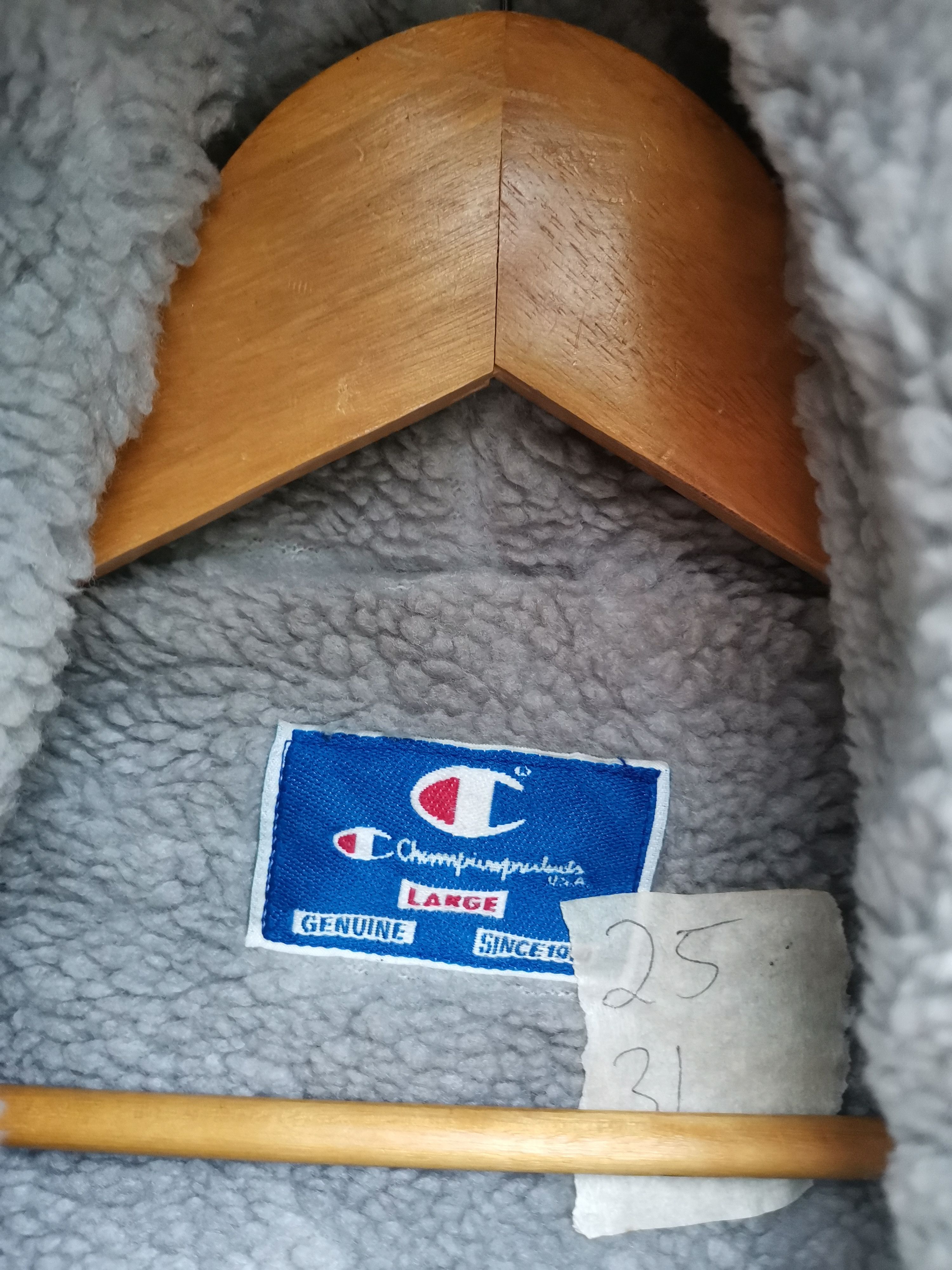 Champion Vintage Champion Fullprint Sherpa Hoodie Jacket Size US L / EU 52-54 / 3 - 6 Thumbnail