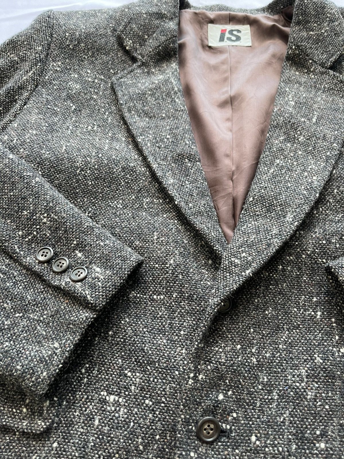 Issey Miyake 1980s Issey Miyake Wool Jacket Coat Size US M / EU 48-50 / 2 - 10 Thumbnail