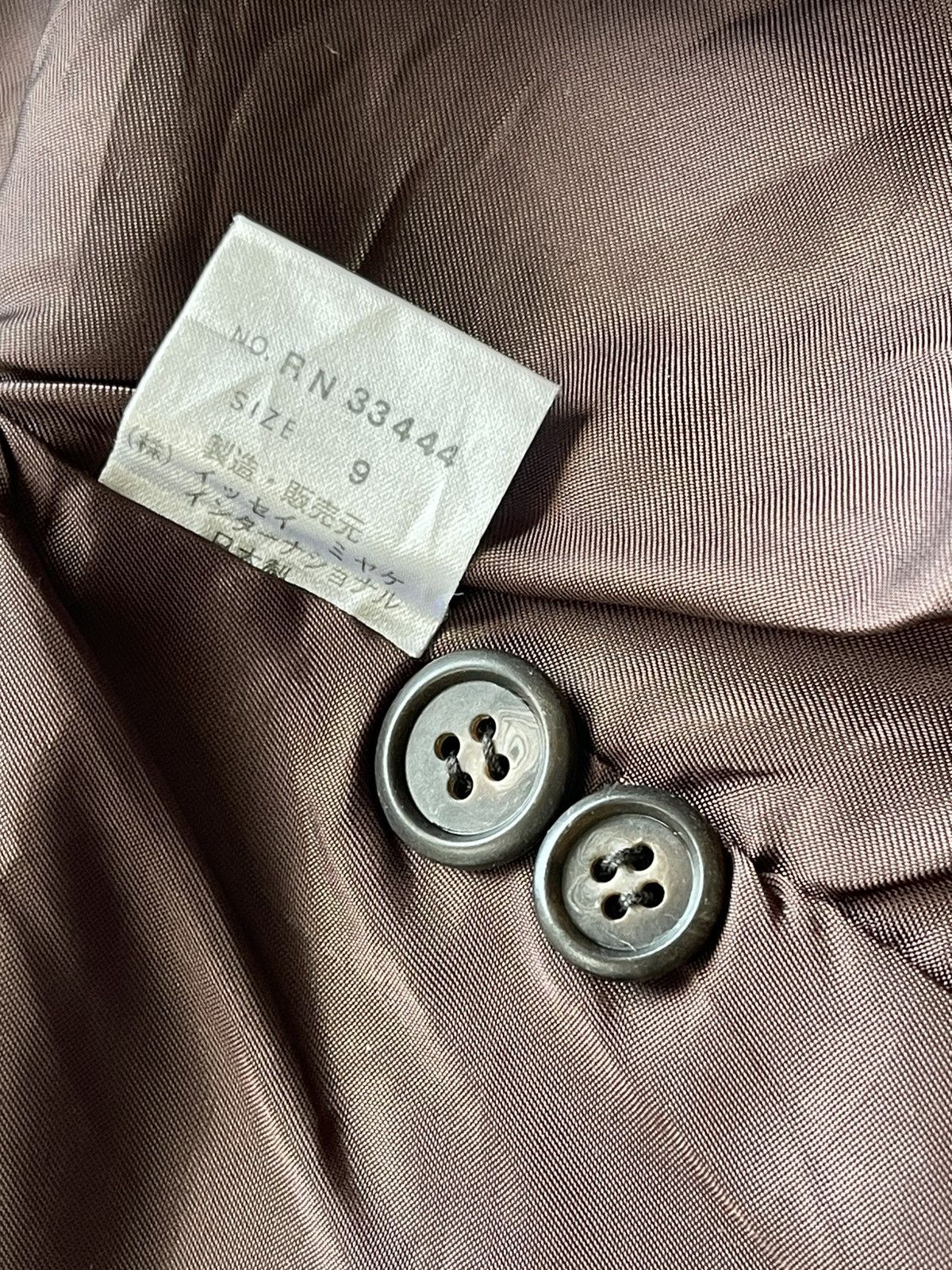 Issey Miyake 1980s Issey Miyake Wool Jacket Coat Size US M / EU 48-50 / 2 - 12 Thumbnail