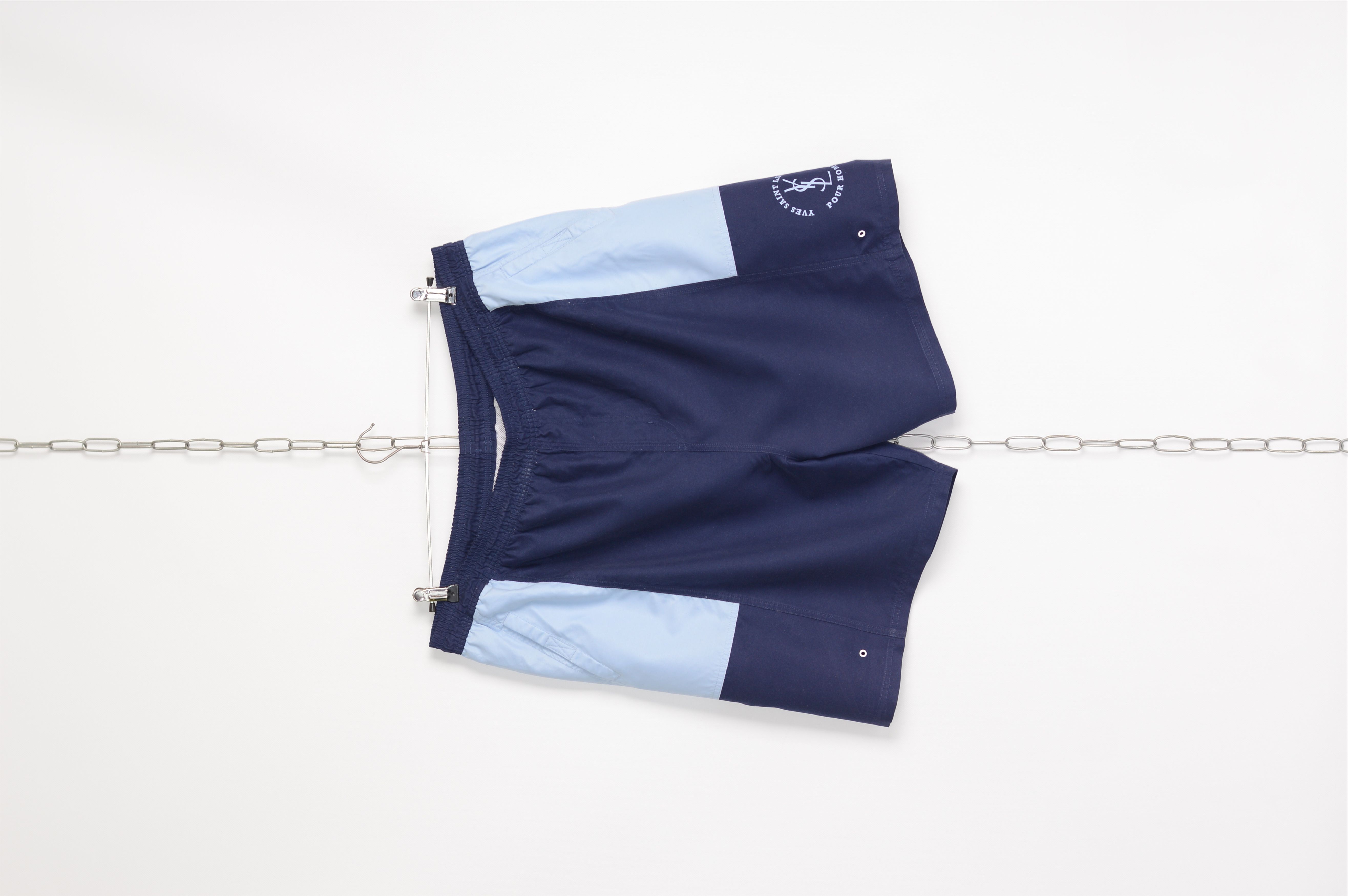 YSL Logo Swim Shorts