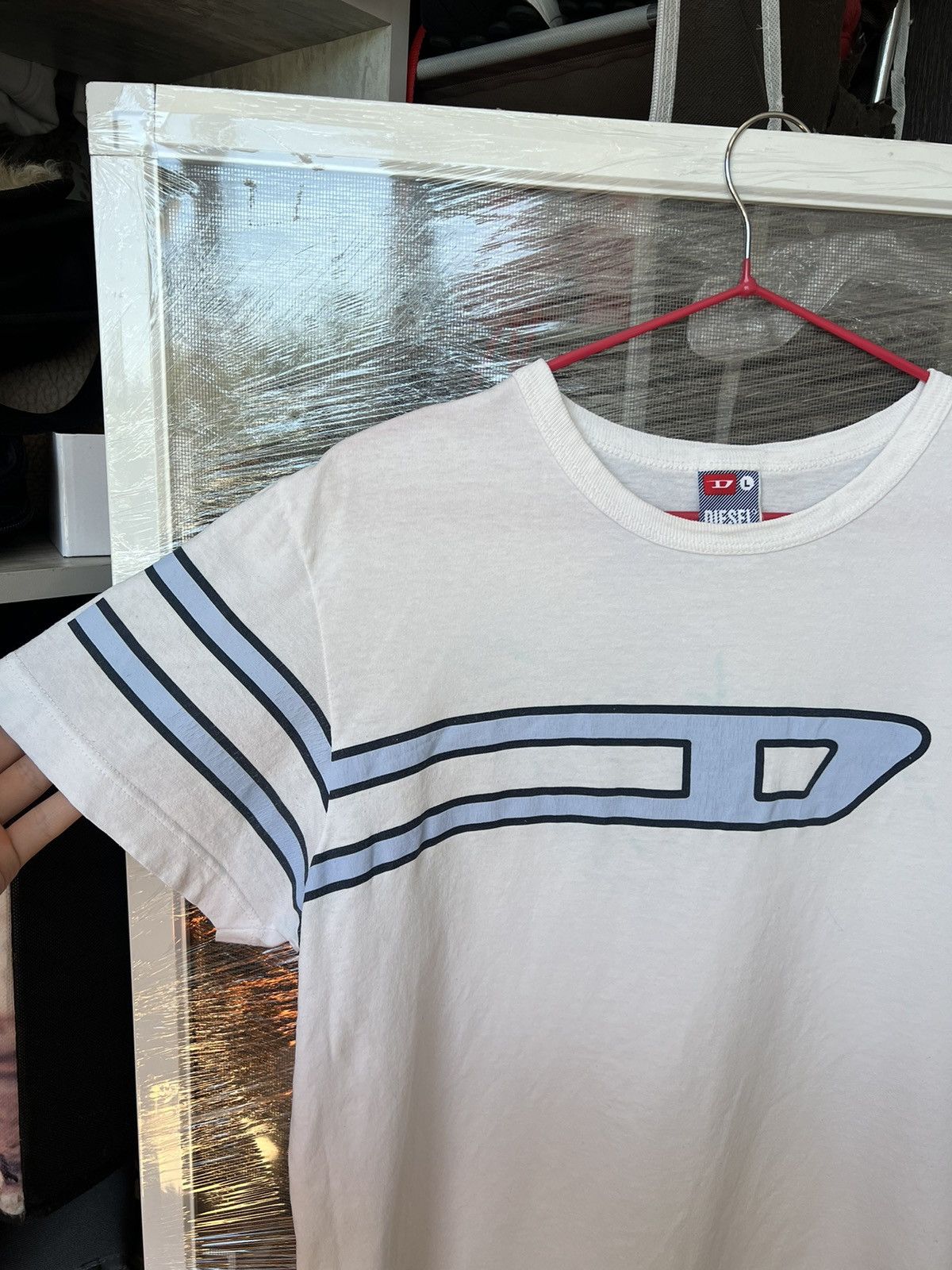 Diesel × Vintage Y2K Diesel Vintage Tee Shirts Size US M / EU 48-50 / 2 - 4 Thumbnail