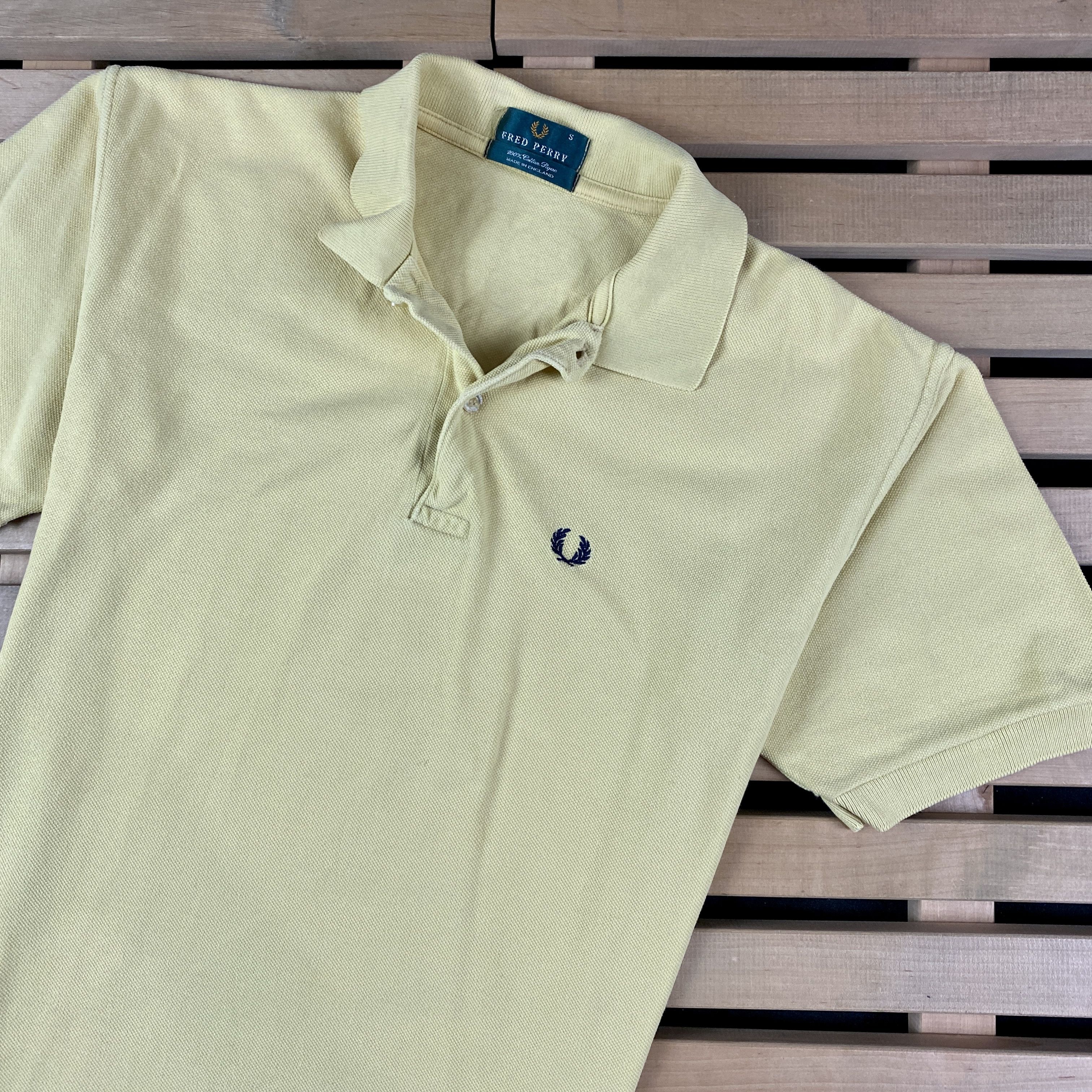 Fred Perry × Vintage Mens Vintage Polo T-Shirt Fred Perry Size S Cotton Size US S / EU 44-46 / 1 - 2 Thumbnail