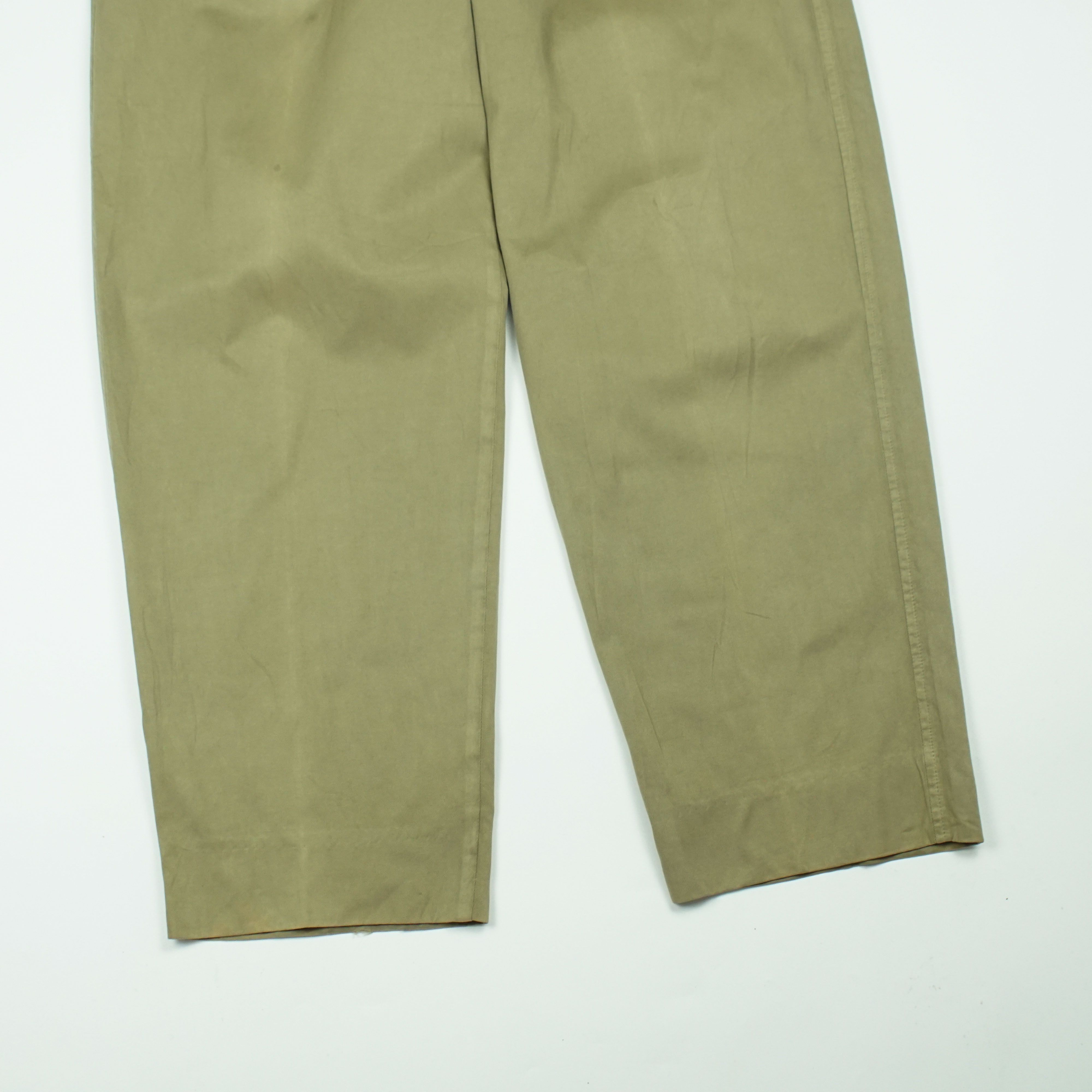 Ermenegildo Zegna *NoTariff Ermenegildo Zegna Khaki Pants Size US 34 / EU 50 - 2 Thumbnail