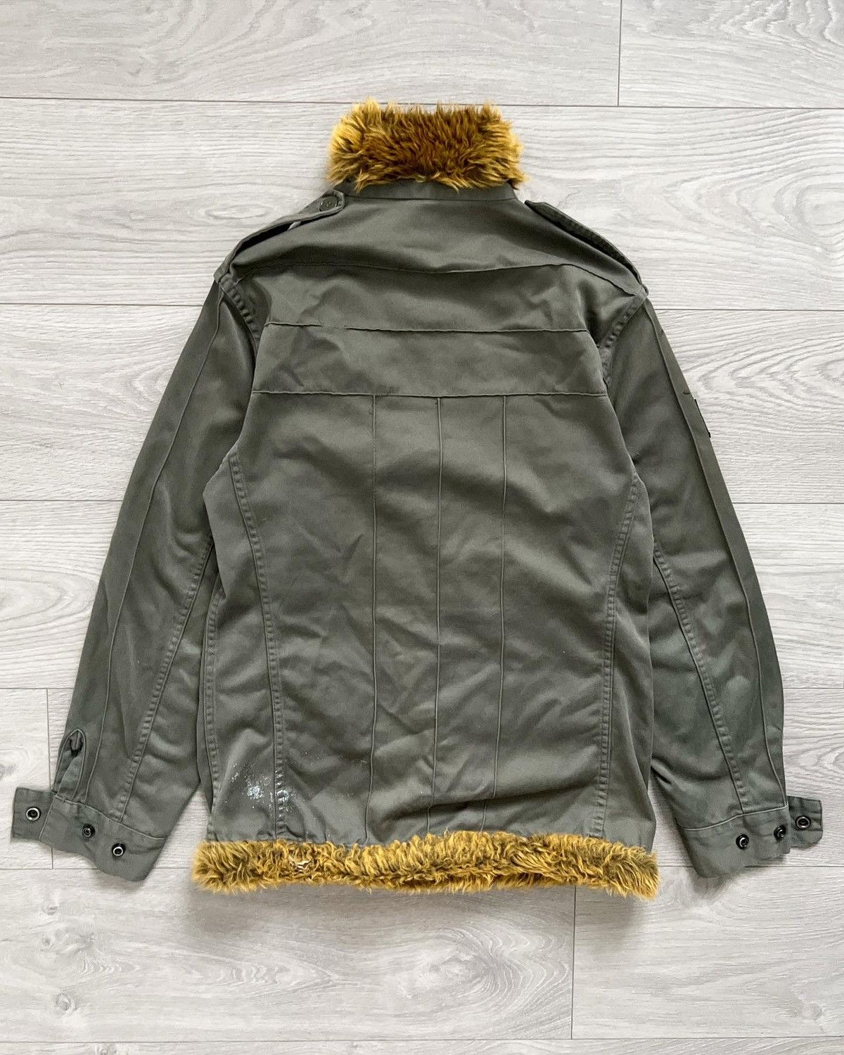 Final Home Final Home Vintage Reconstructed French Military Jacket Size US XS / EU 42 / 0 - 5 Thumbnail