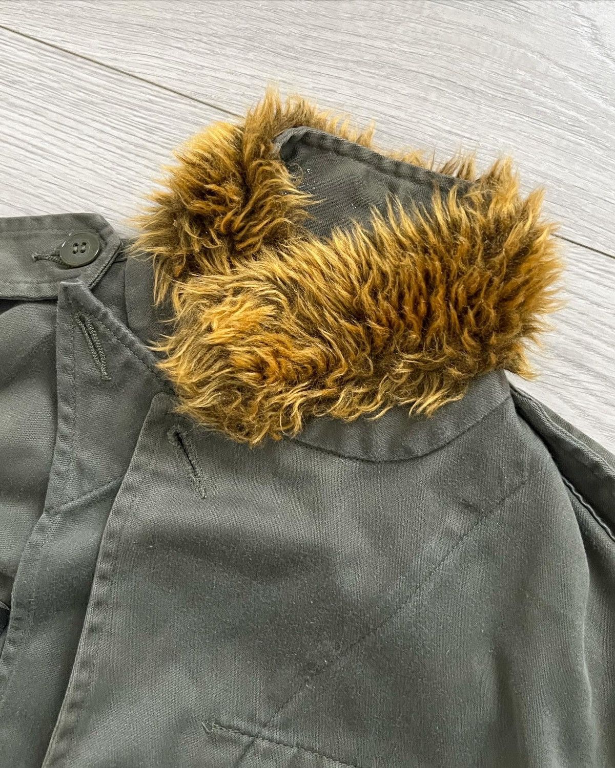 Final Home Final Home Vintage Reconstructed French Military Jacket Size US XS / EU 42 / 0 - 6 Thumbnail