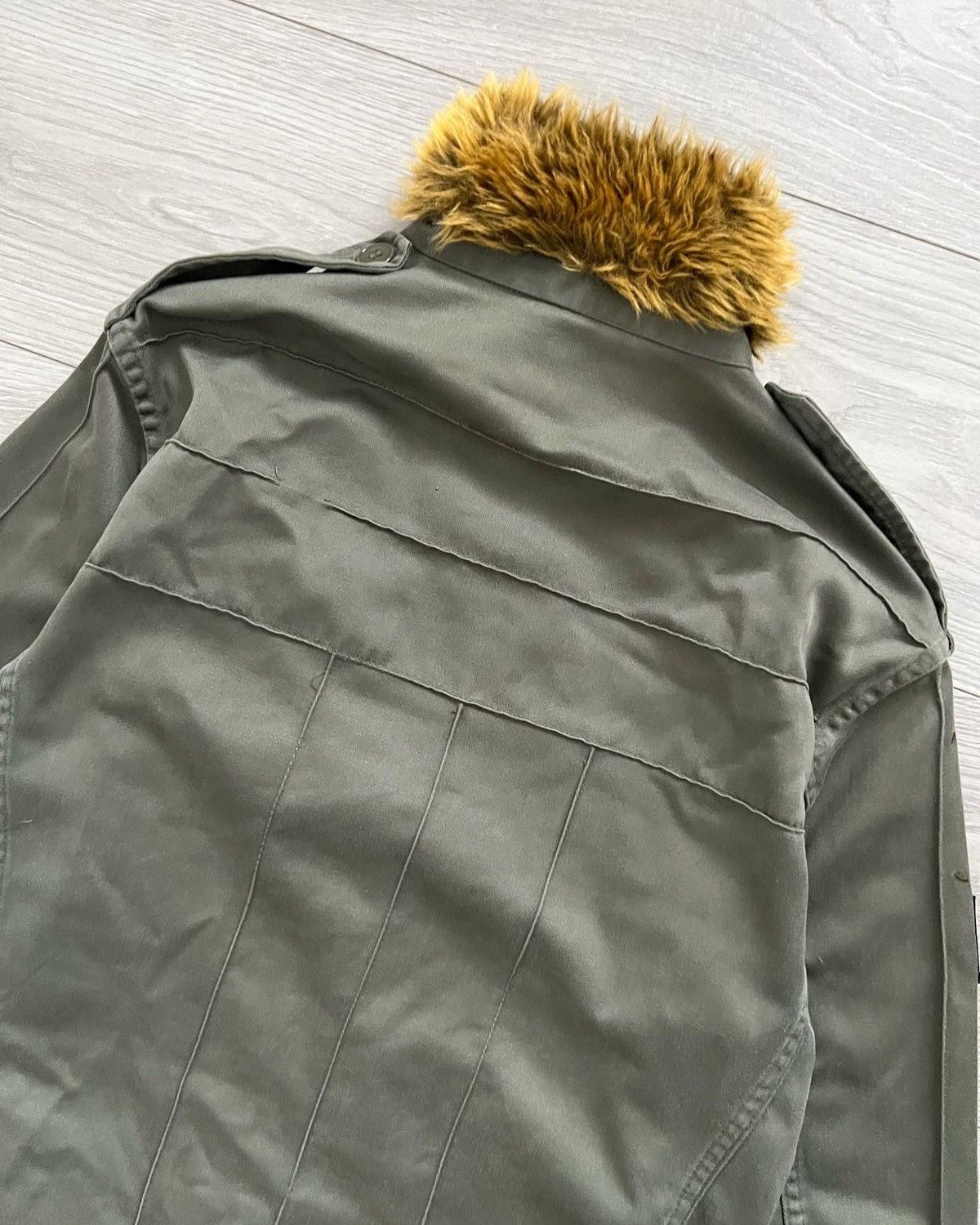 Final Home Final Home Vintage Reconstructed French Military Jacket Size US XS / EU 42 / 0 - 7 Thumbnail