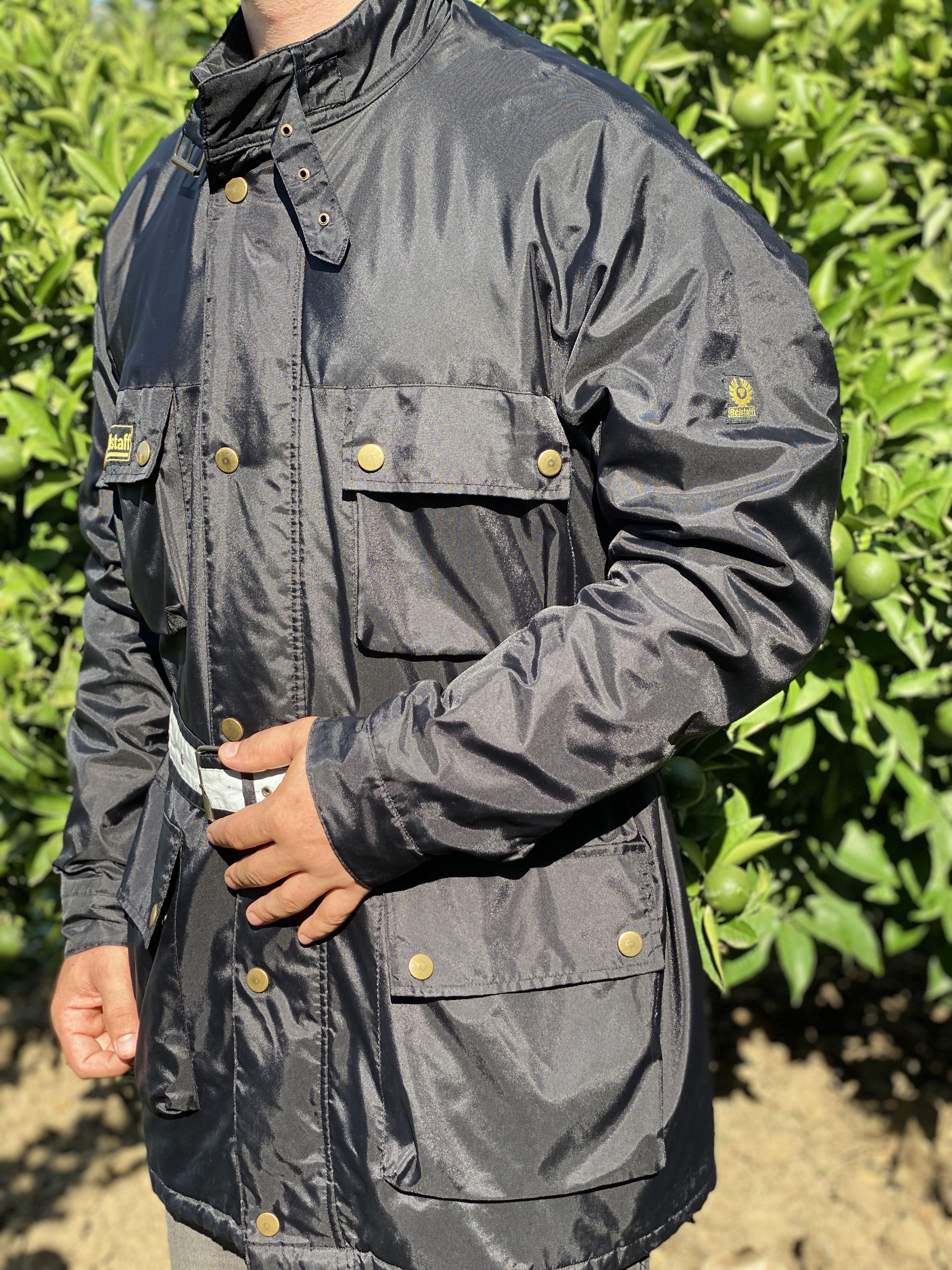 Belstaff Belstaff Weatherproof Motorcycle Biker Coat Size XL Belted Size US XL / EU 56 / 4 - 11 Thumbnail