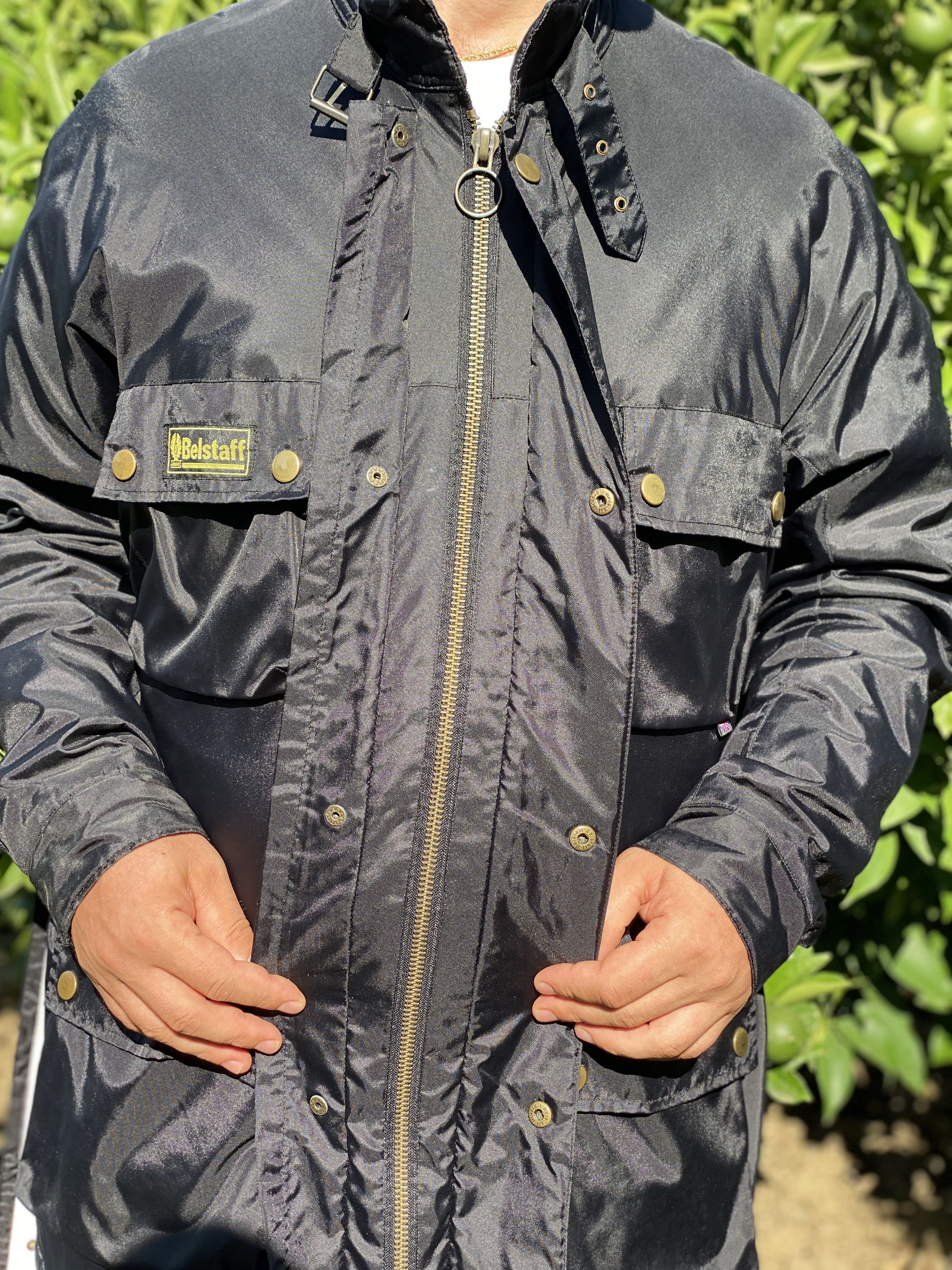 Belstaff Belstaff Weatherproof Motorcycle Biker Coat Size XL Belted Size US XL / EU 56 / 4 - 19 Thumbnail