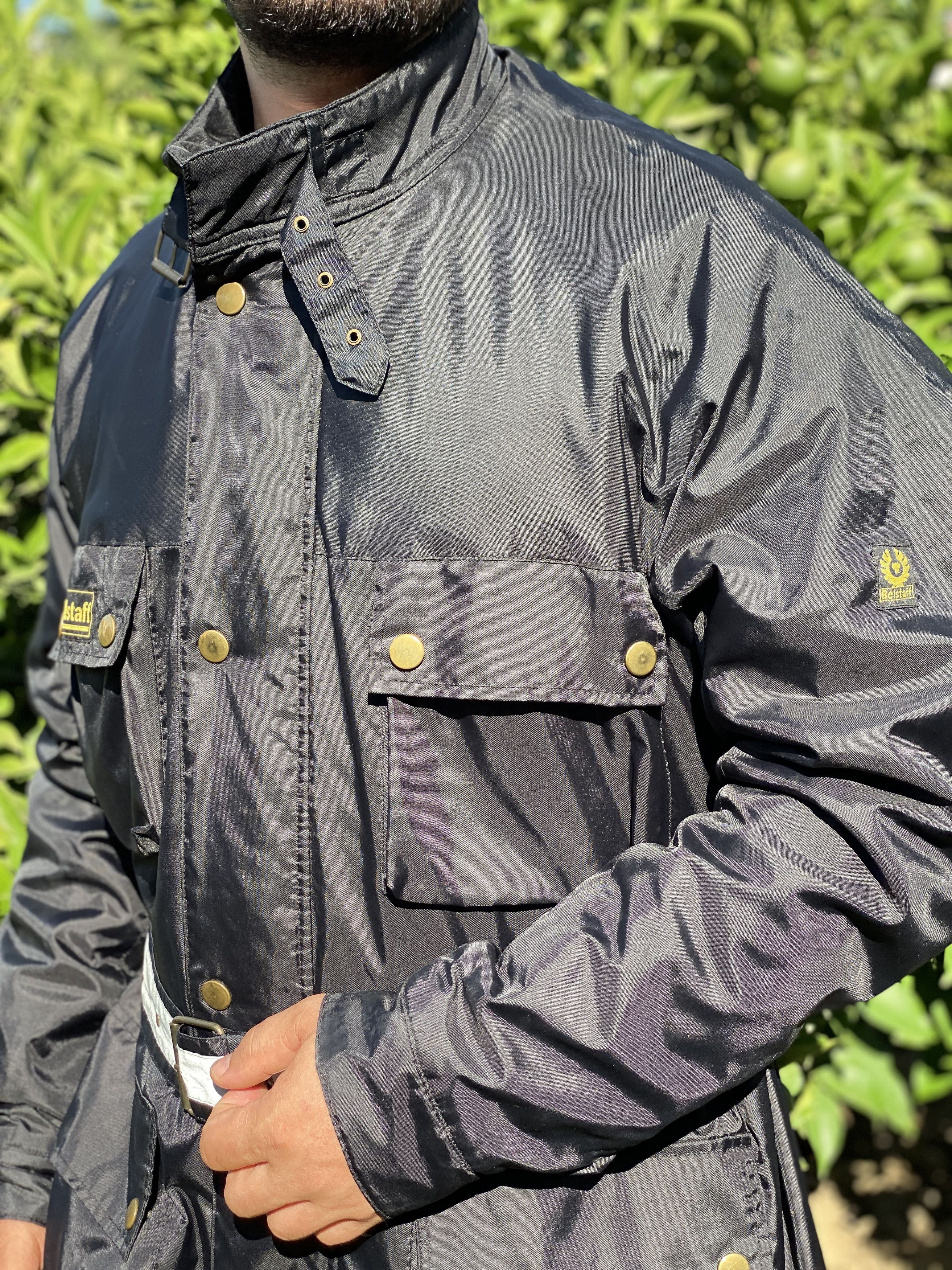 Belstaff Belstaff Weatherproof Motorcycle Biker Coat Size XL Belted Size US XL / EU 56 / 4 - 14 Thumbnail