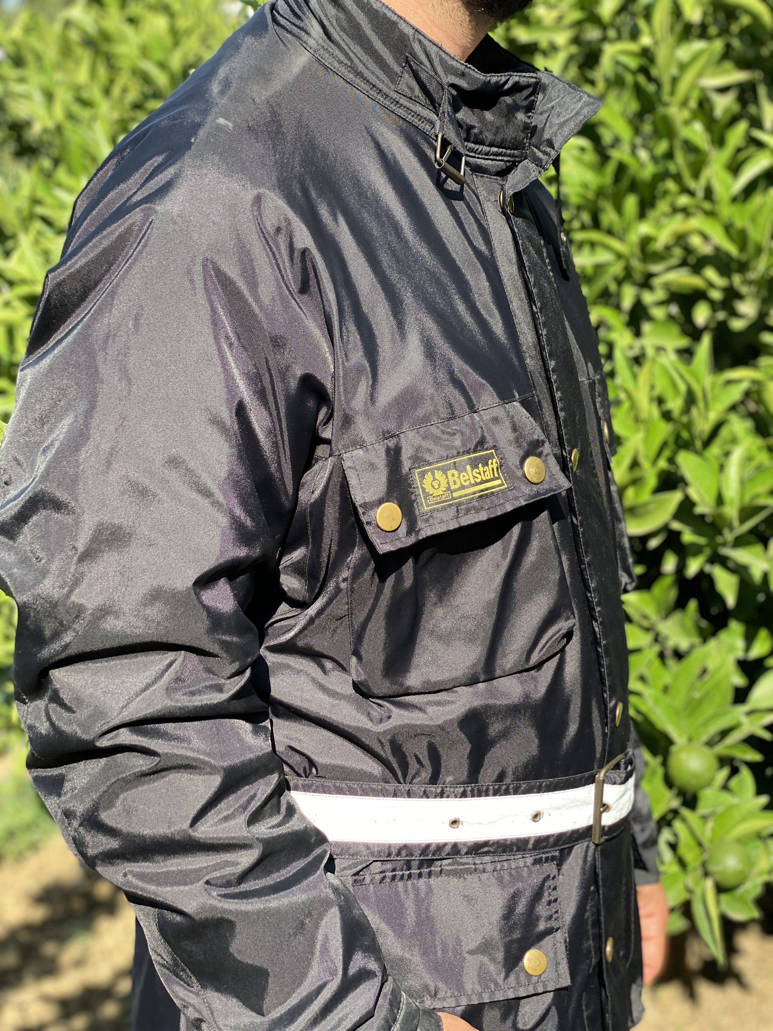 Belstaff Belstaff Weatherproof Motorcycle Biker Coat Size XL Belted Size US XL / EU 56 / 4 - 2 Thumbnail