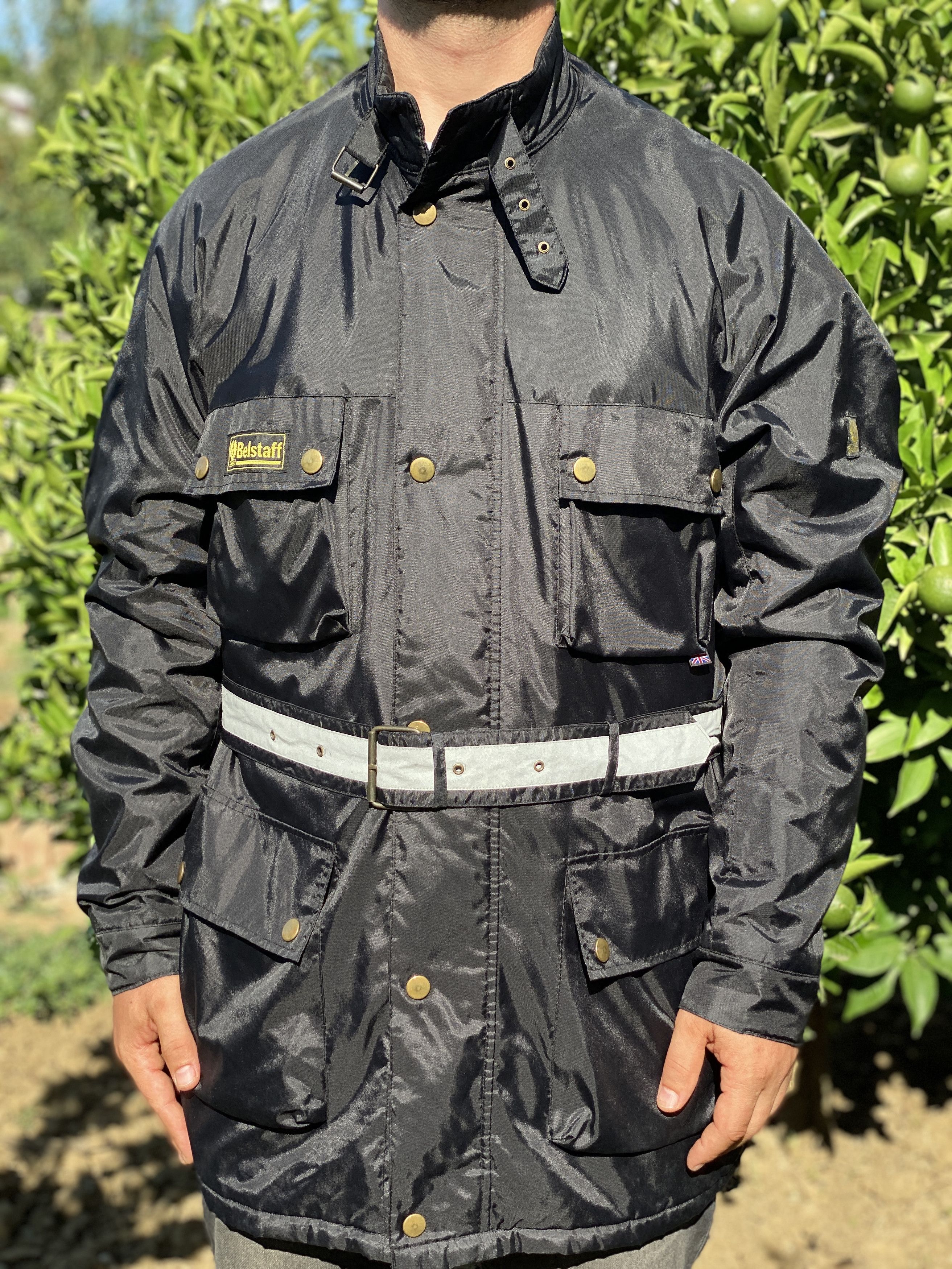 Belstaff Belstaff Weatherproof Motorcycle Biker Coat Size XL Belted Size US XL / EU 56 / 4 - 3 Thumbnail