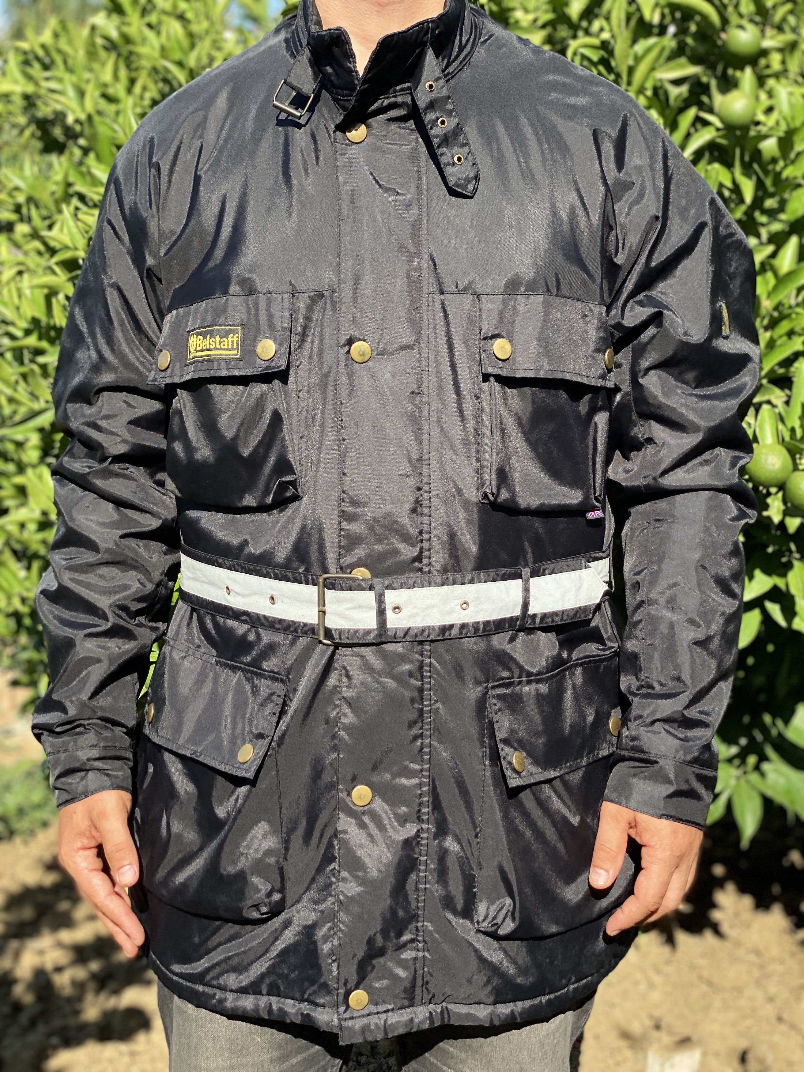 Belstaff Belstaff Weatherproof Motorcycle Biker Coat Size XL Belted Size US XL / EU 56 / 4 - 7 Thumbnail