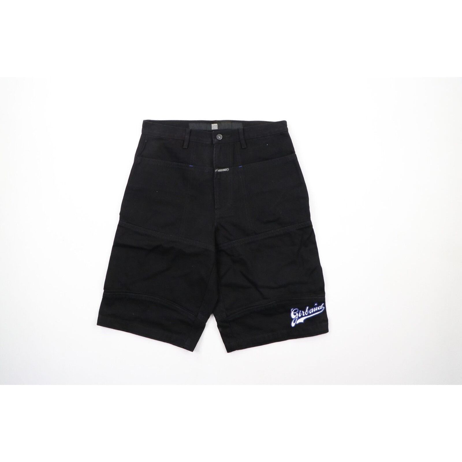 image of Nos Vinatage 90's Marithe Francois Girbaud Baggy Shorts Jorts in Black, Men's (Size 32)
