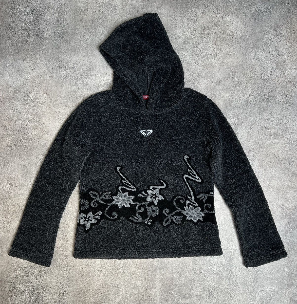 Quiksilver × Vintage Quiksilver vintage rare teddy fleece hoodie Size S / US 4 / IT 40 - 1 Thumbnail