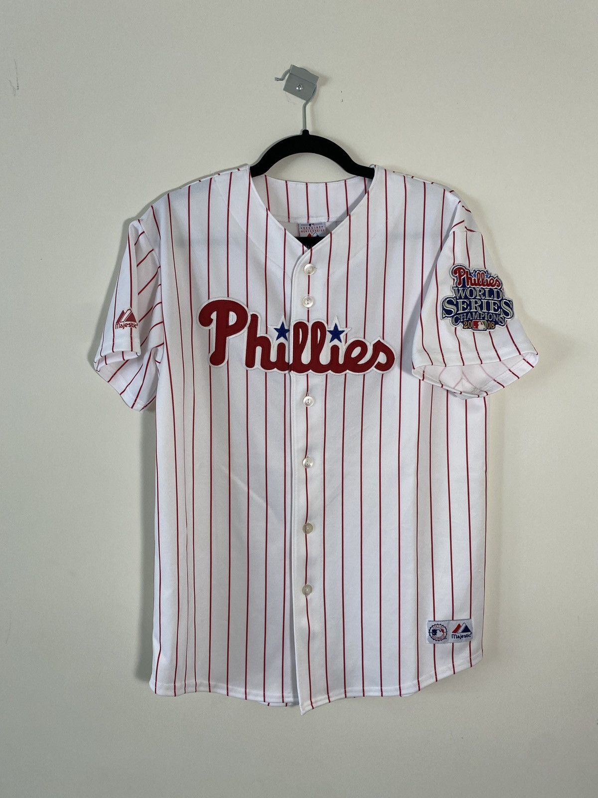 Majestic Cole Hamels #35 Phillies Jersey