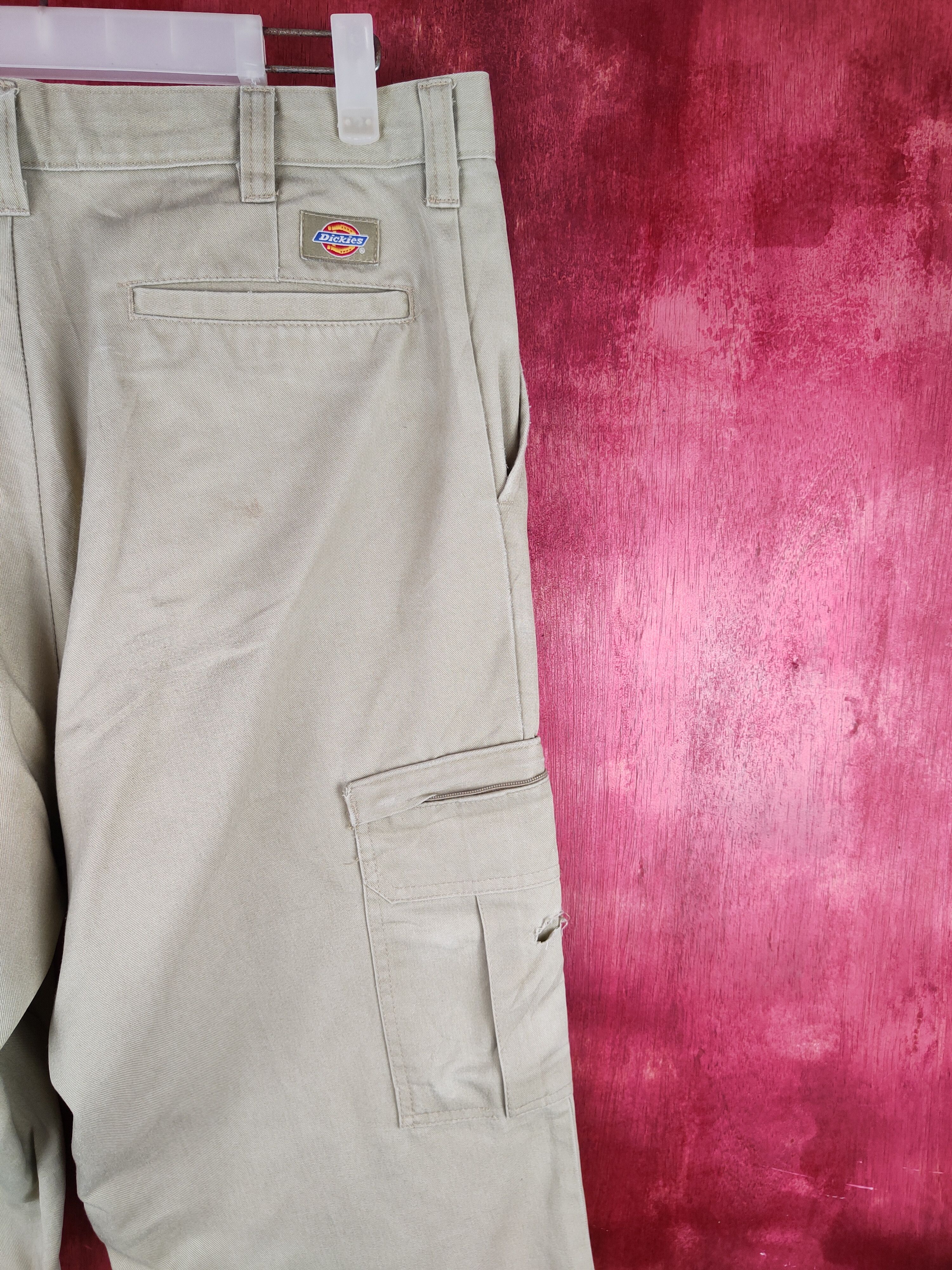 Dickies × Japanese Brand Dickies Beige Multipocket Tactical Cargo Pants #S781 Size US 34 / EU 50 - 12 Thumbnail