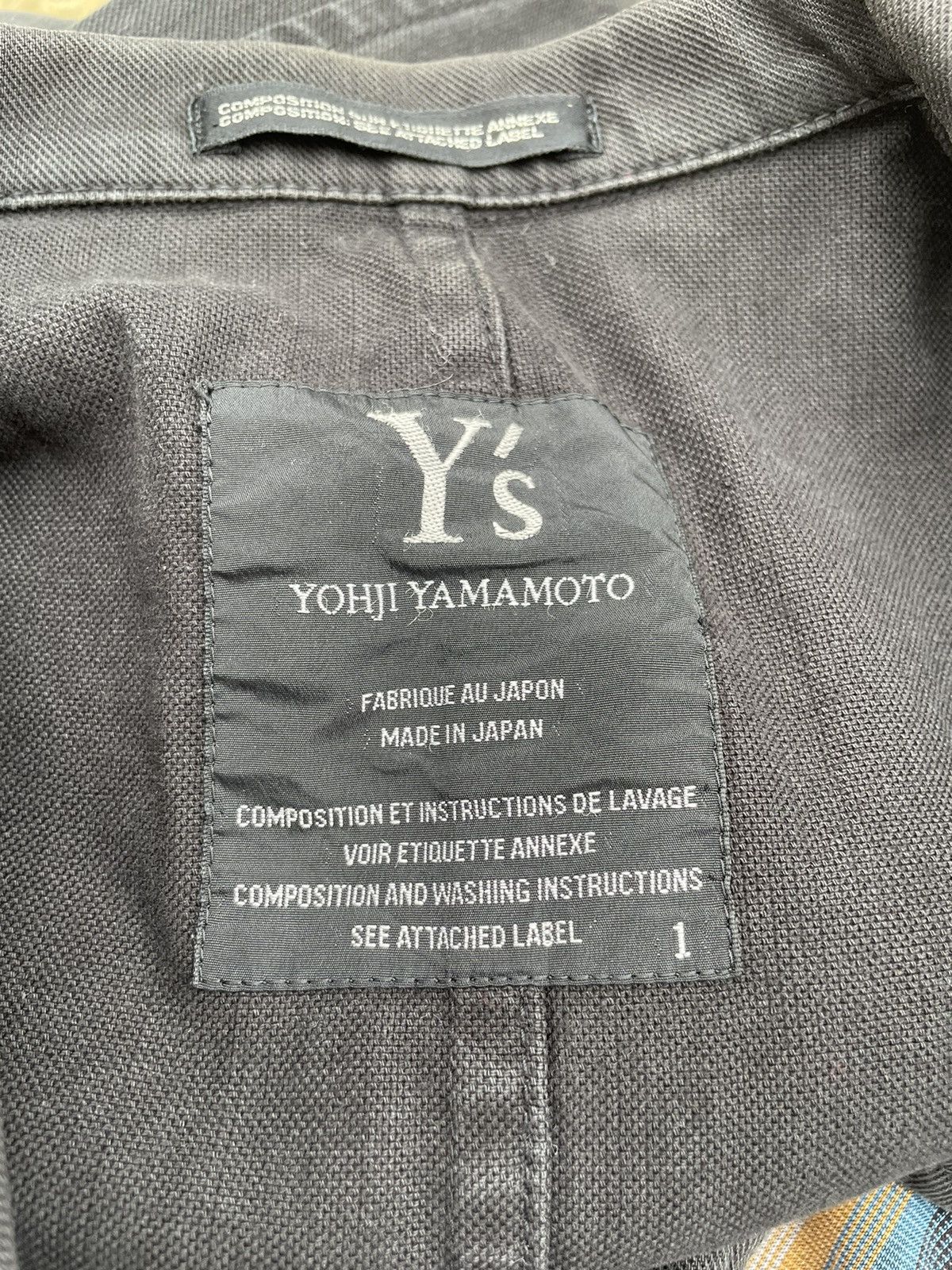 Y's Y’s Yohji Yamamoto Jacket Made In Japan Size S / US 4 / IT 40 - 6 Thumbnail