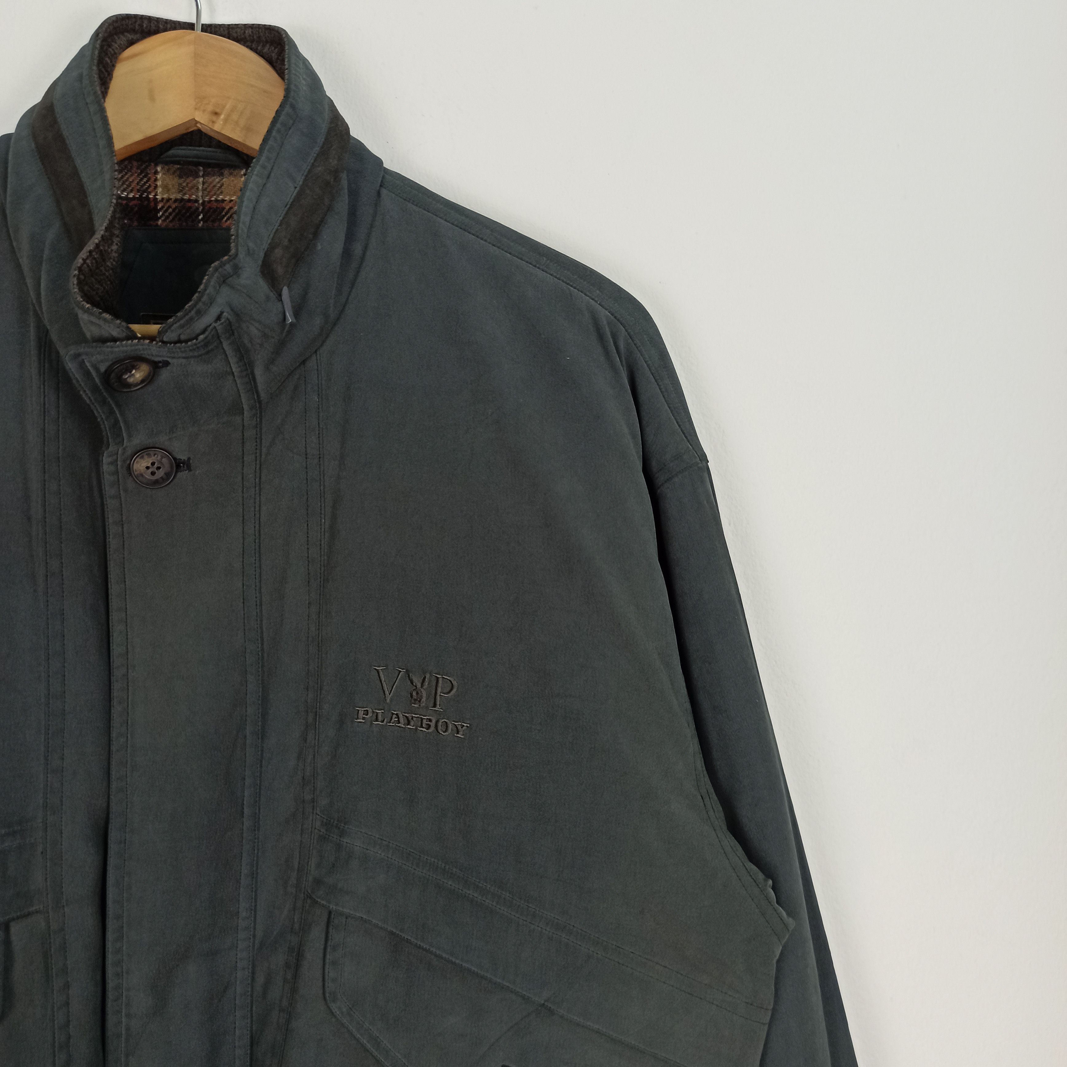 Playboy 🔥Rare🔥 PLAYBOY SPORT JACKET BOMBER STYLE Size US L / EU 52-54 / 3 - 3 Thumbnail