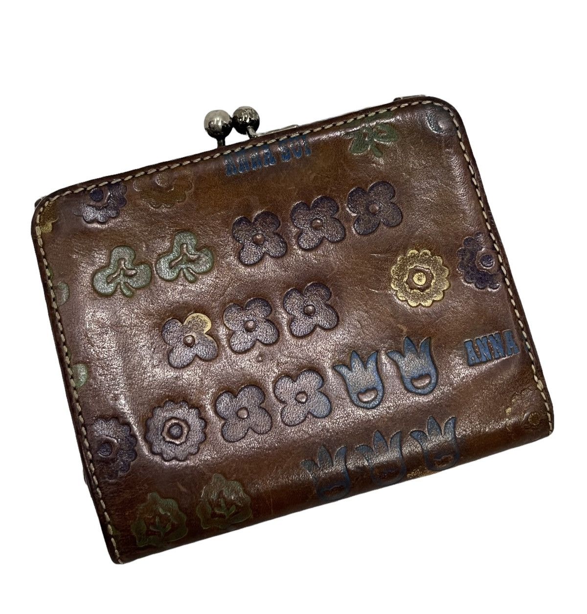 Anna Sui 💥VERY RARE🔥Amazing 90’s ANNA SUI Wallet Purse Size ONE SIZE - 3 Thumbnail